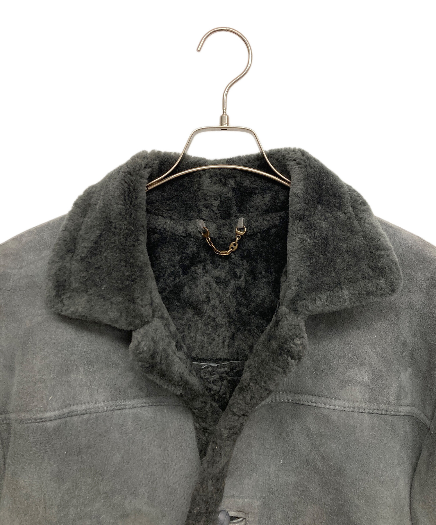 中古・古着通販】TEODEM (テオデム) リアルムートンジャケット グレー