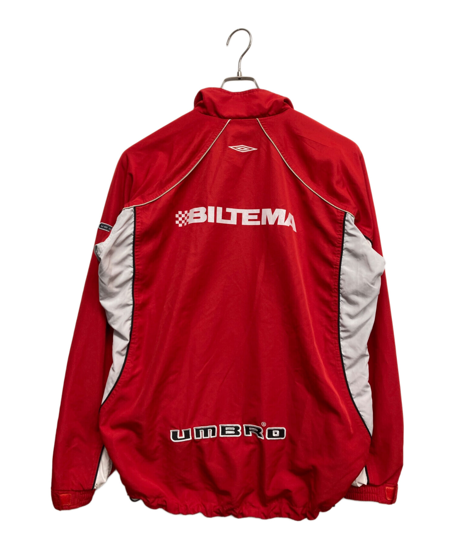 中古・古着通販】UMBRO (アンブロ) ナイロンジャケット レッド サイズ