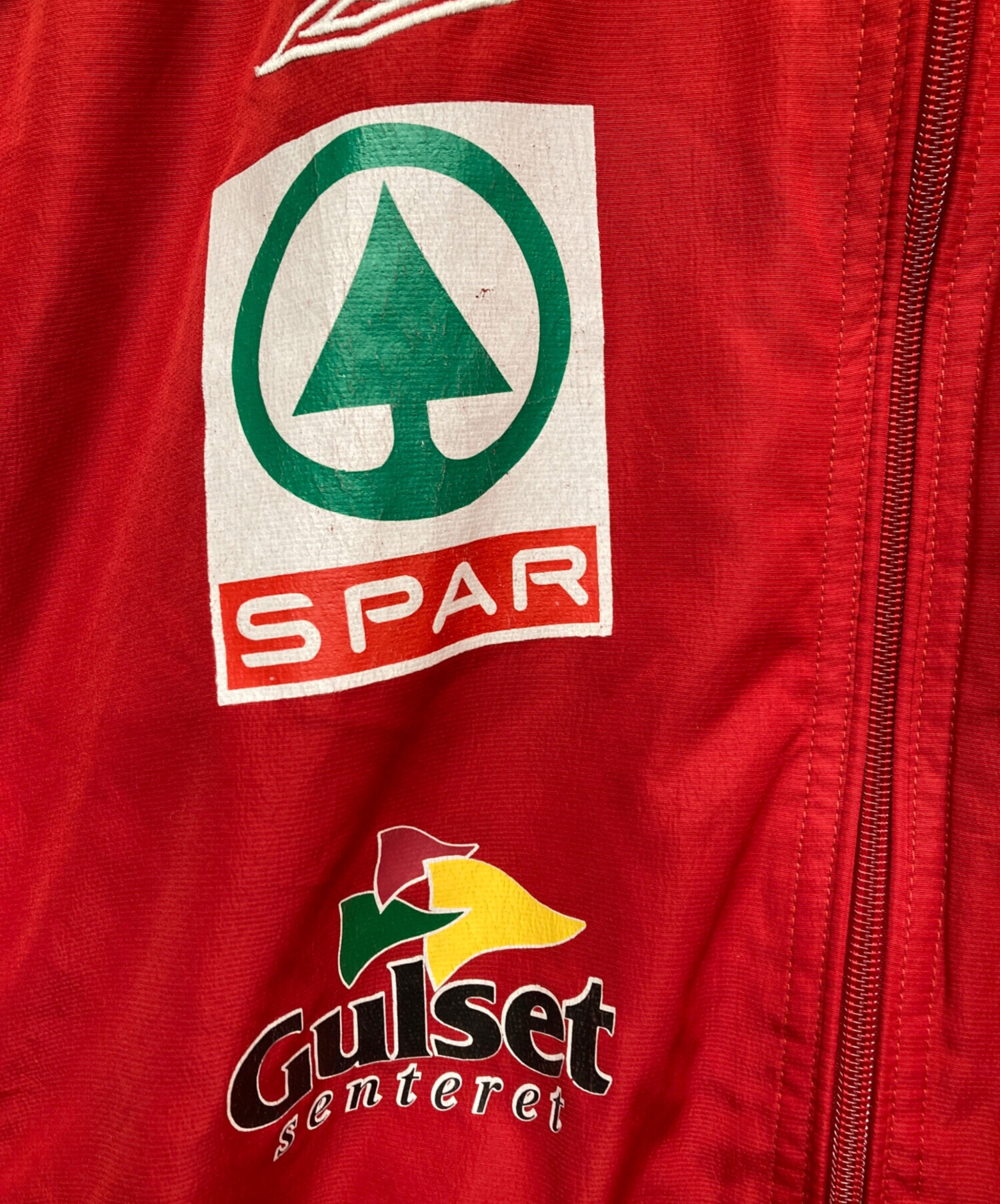 中古・古着通販】UMBRO (アンブロ) ナイロンジャケット レッド サイズ