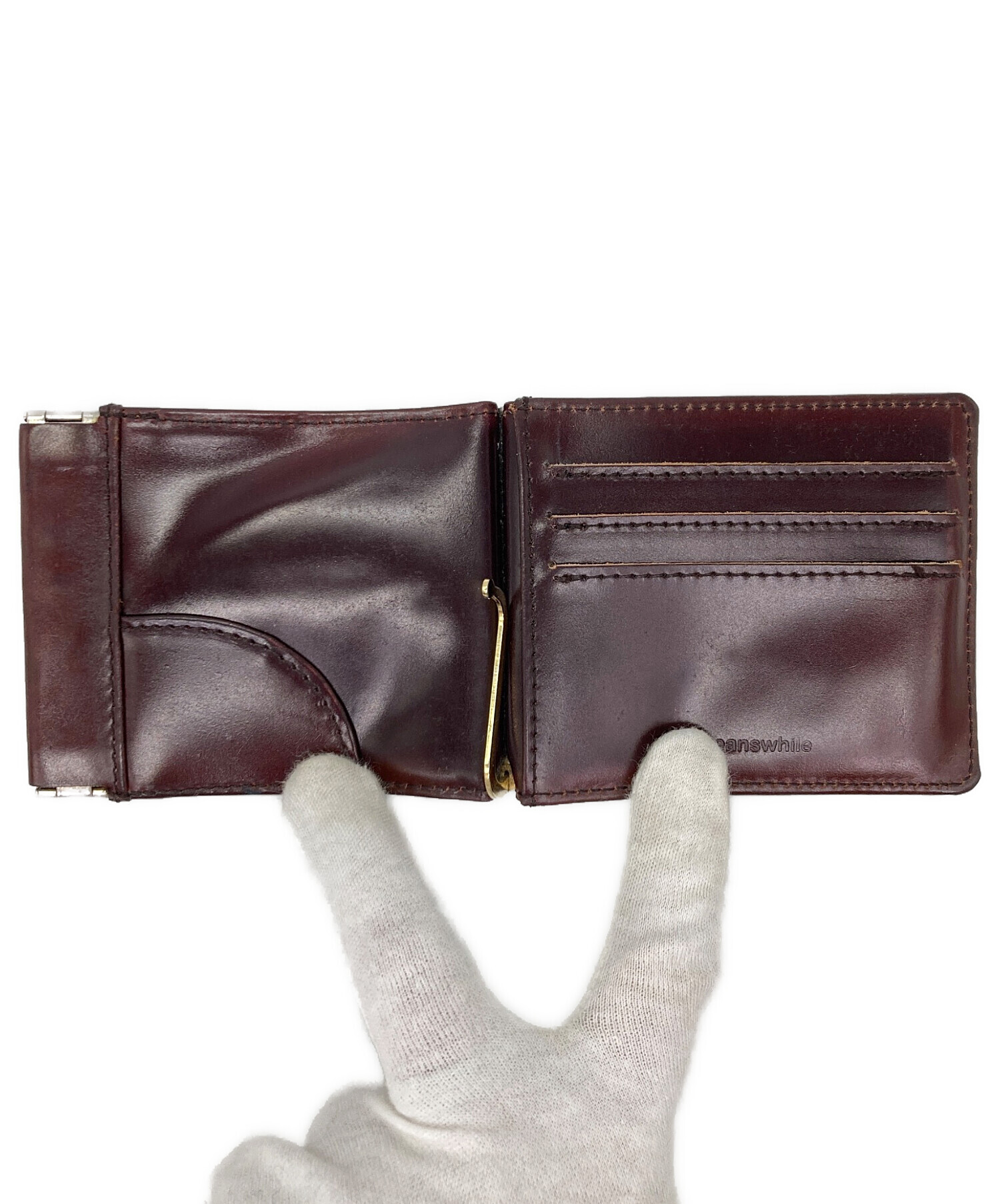 中古・古着通販】meanswhile (ミーンズワイル) マネークリップ付き二