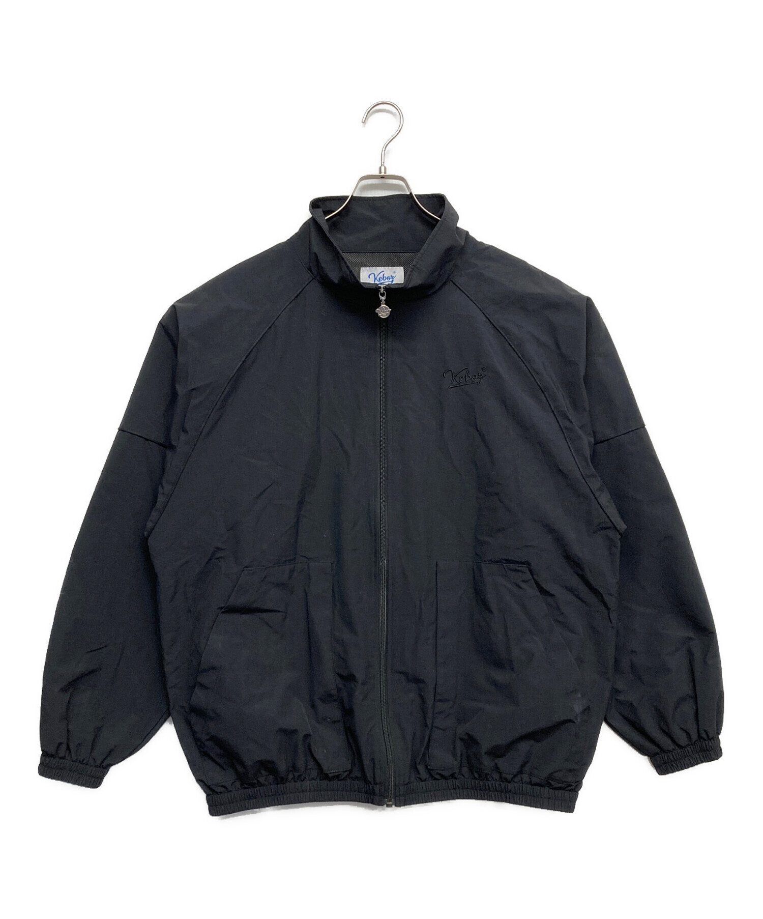 中古・古着通販】KEBOZ (ケボズ) ナイロンジャケット ブラック サイズ