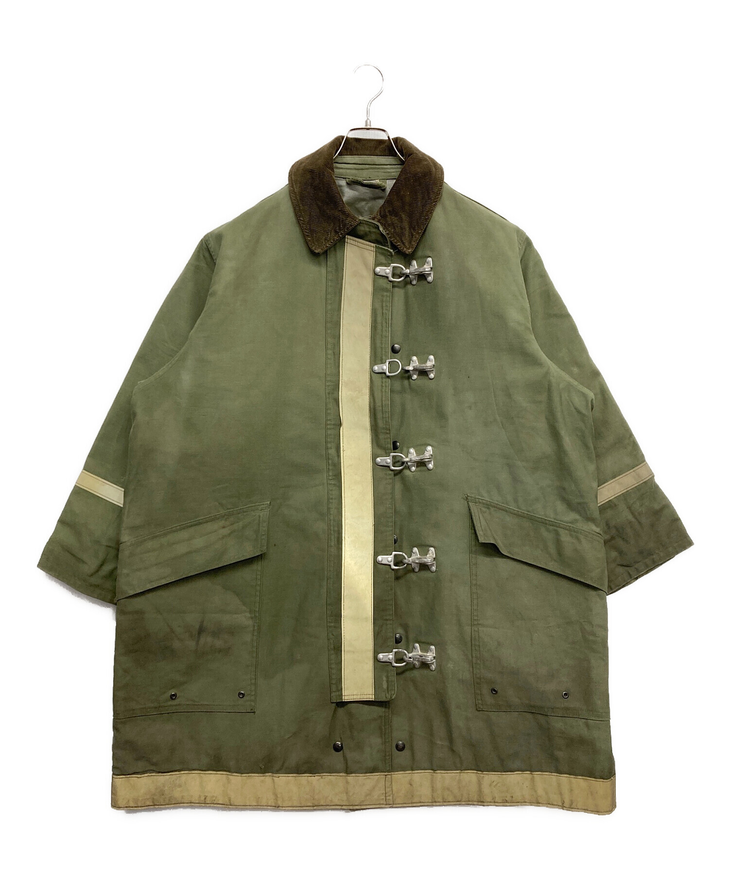US 貴重 ファイヤーマン 米軍実物 Fireman Coat ミリタリー 40s usnavy