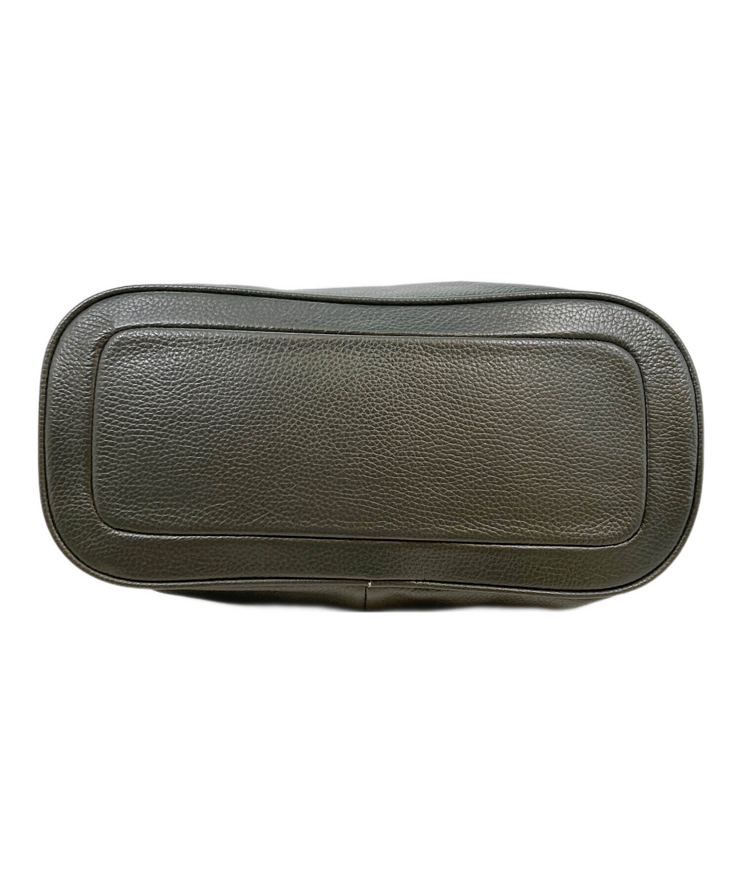 HINC NUNCヒンクヌンク ワンハンドルショルダーレザーバッグ 中古・古着通販】hinc nunc (ヒンクヌンク) ワンハンドルレザー