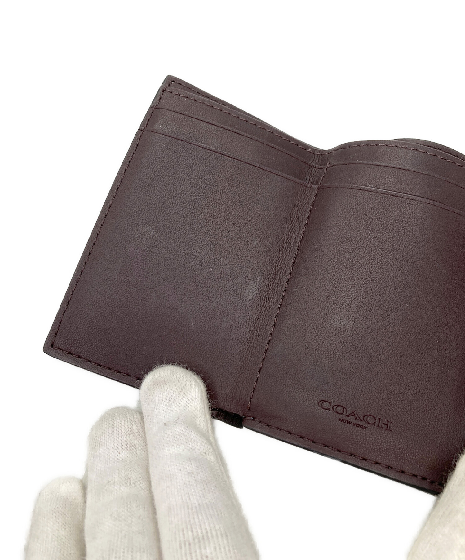 未使用級　コーチ　三つ折り　財布　苺　レザーネイビー 未使用級 コーチ 三つ折り 財布 苺 レザーネイビー｜楽天市場】コーチ