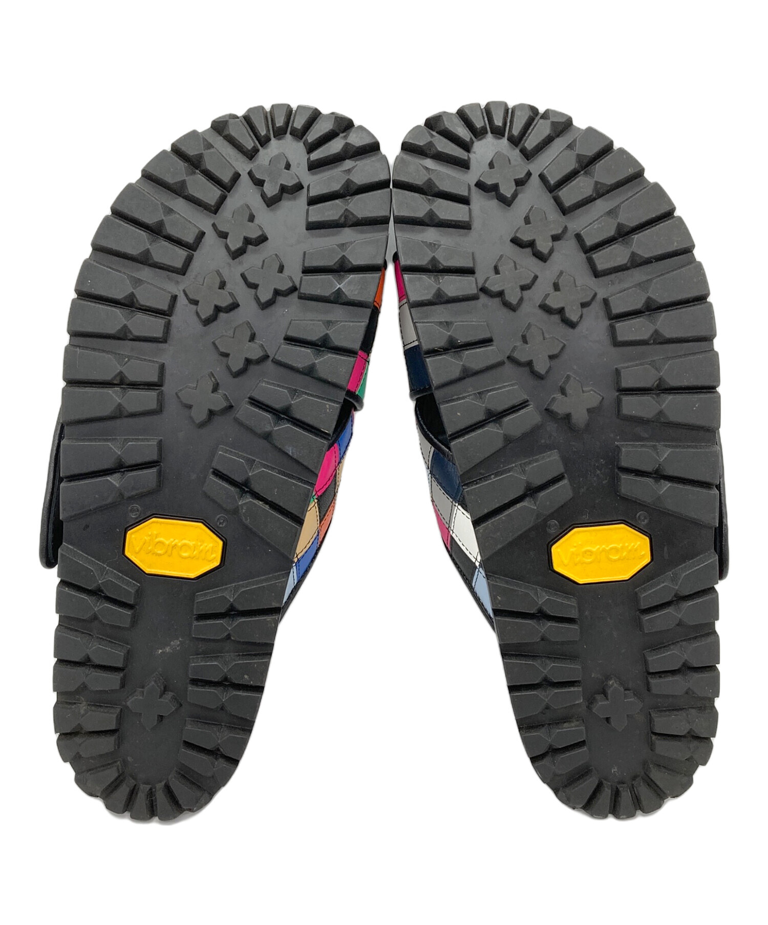 中古・古着通販】sacai (サカイ) クロスベルトサンダル マルチカラー