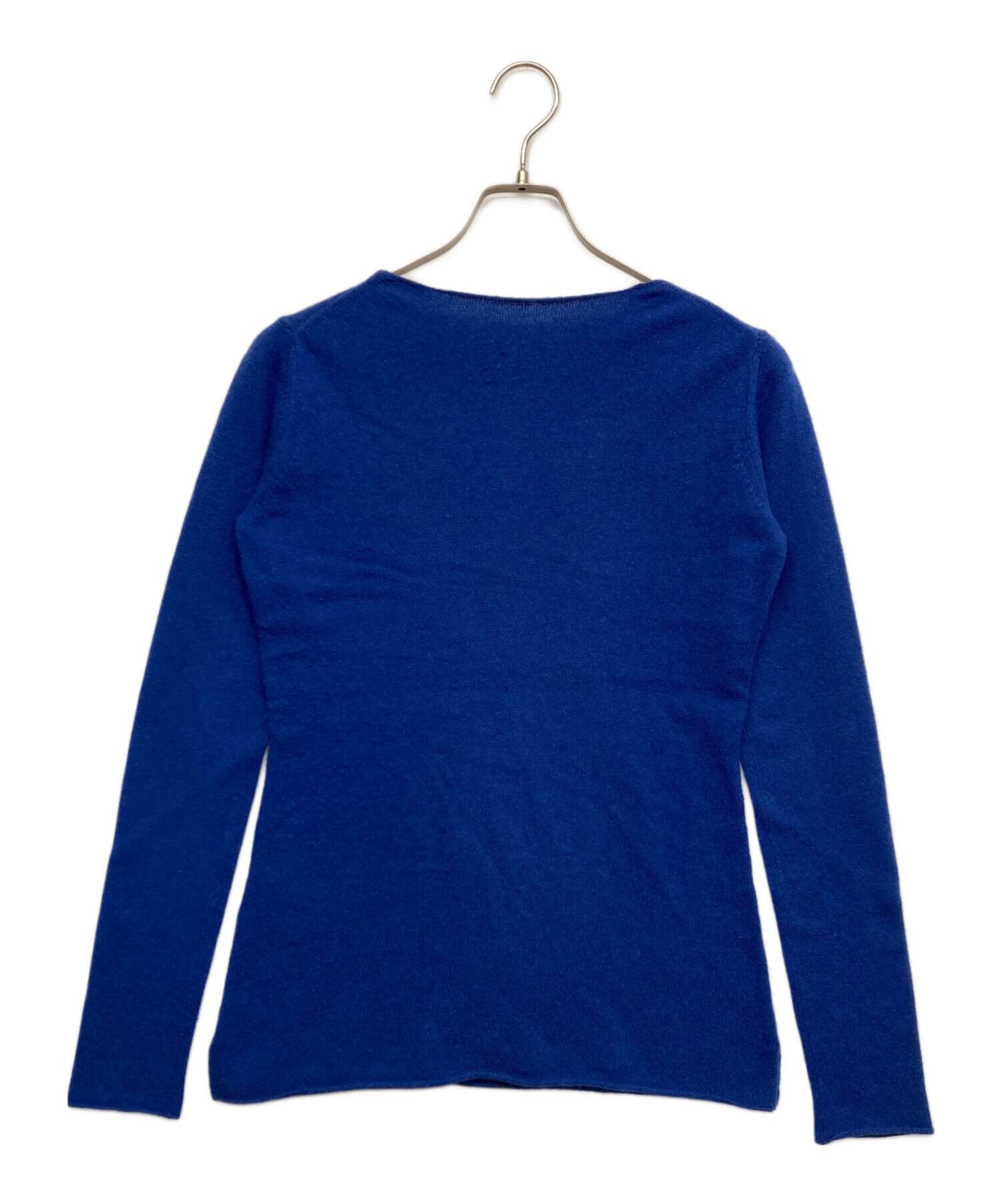 ちえり　Y'S ワイズ　ヨウジヤマモト　ニット　変形　ブルー　シルク混　青 ちえり様専用 Y'S ワイズ ヨウジヤマモト ニット 変形 ブルー シルク混