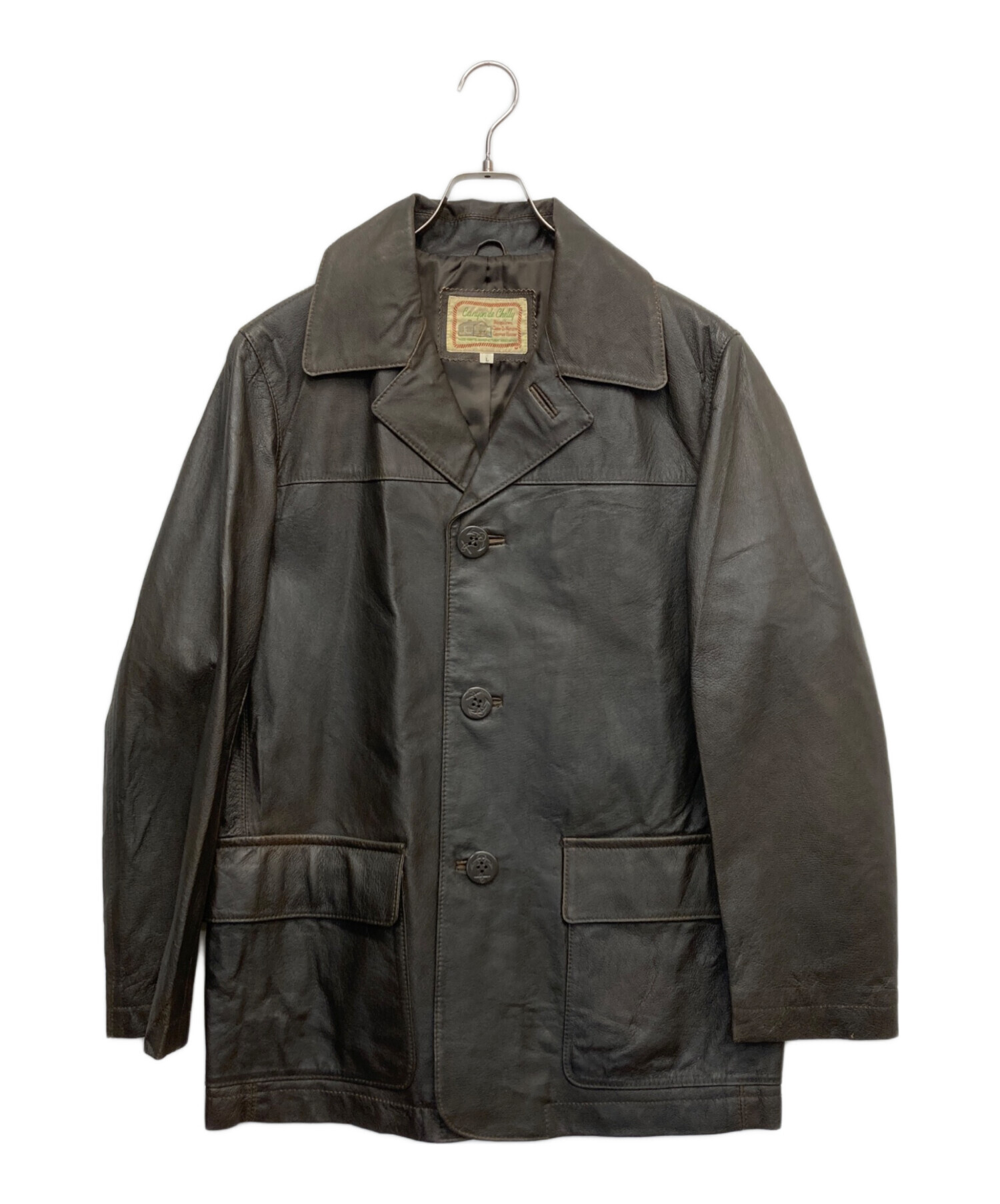 【新品タグ付】Canyon de Chelly leather ジャケット　M 中古・古着通販】CANYON DE CHELLY (キャニオンデシェリー) レザー