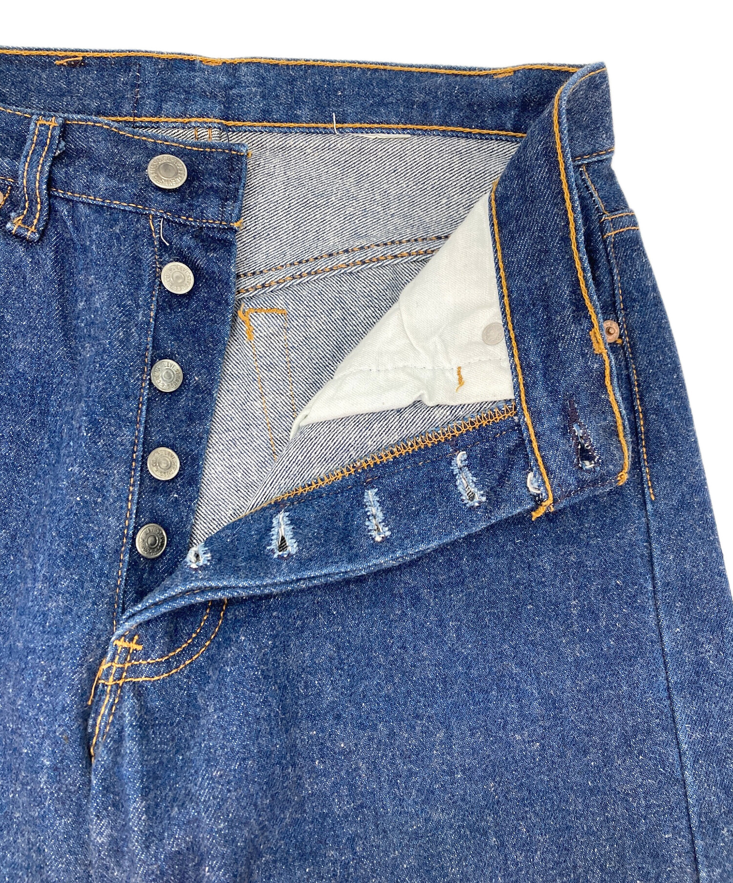 中古・古着通販】LEVI'S (リーバイス) 先染めデニムパンツ インディゴ