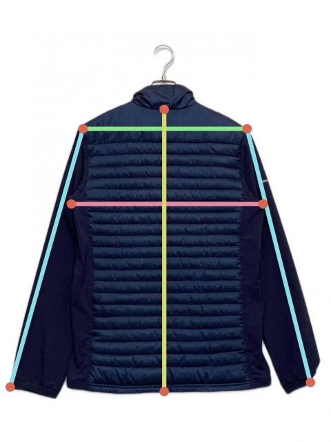 中古・古着通販】LACOSTE (ラコステ) 中綿ジャケット ネイビー サイズ