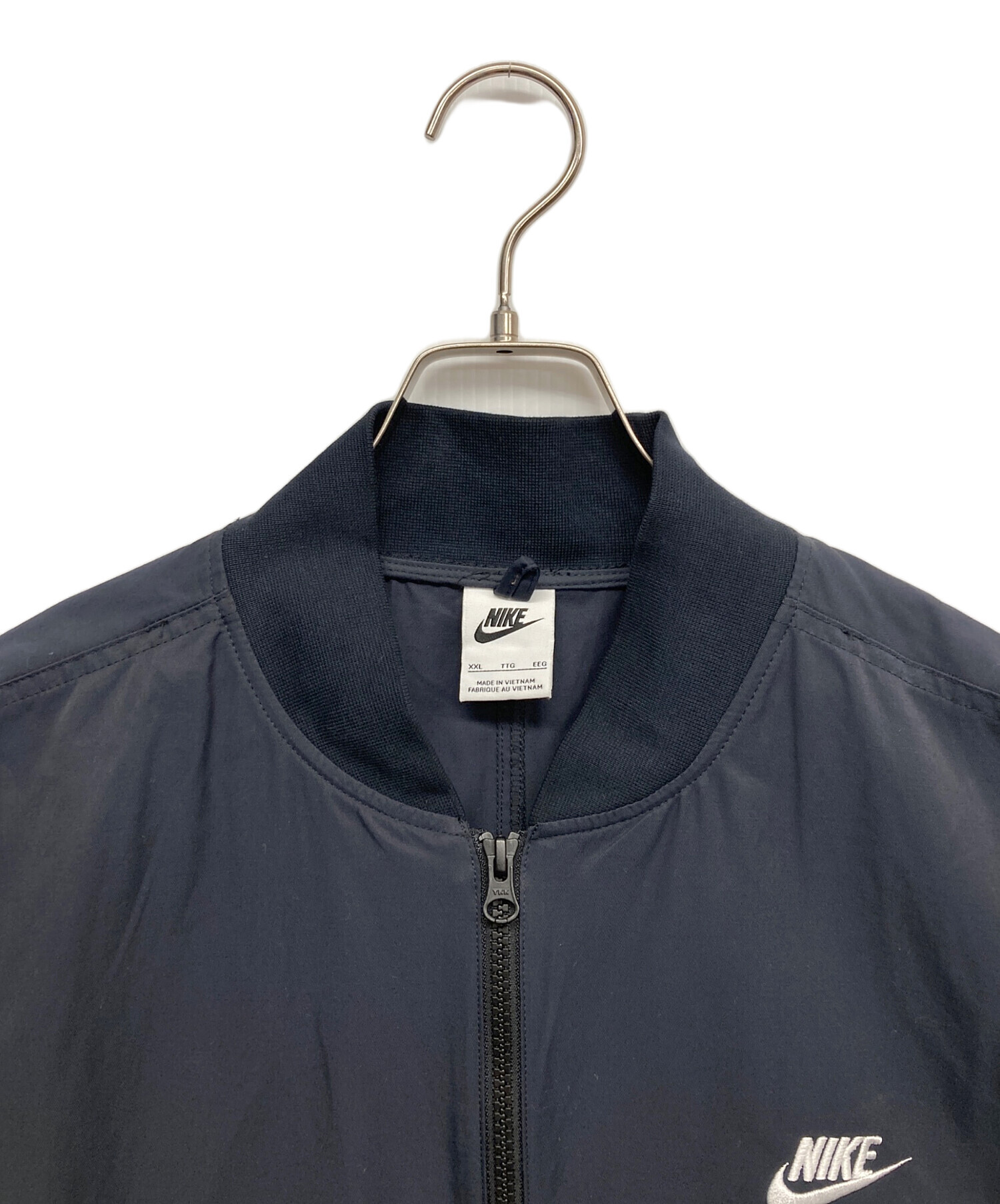 中古・古着通販】NIKE (ナイキ) ナイロンジャケット ネイビー サイズ