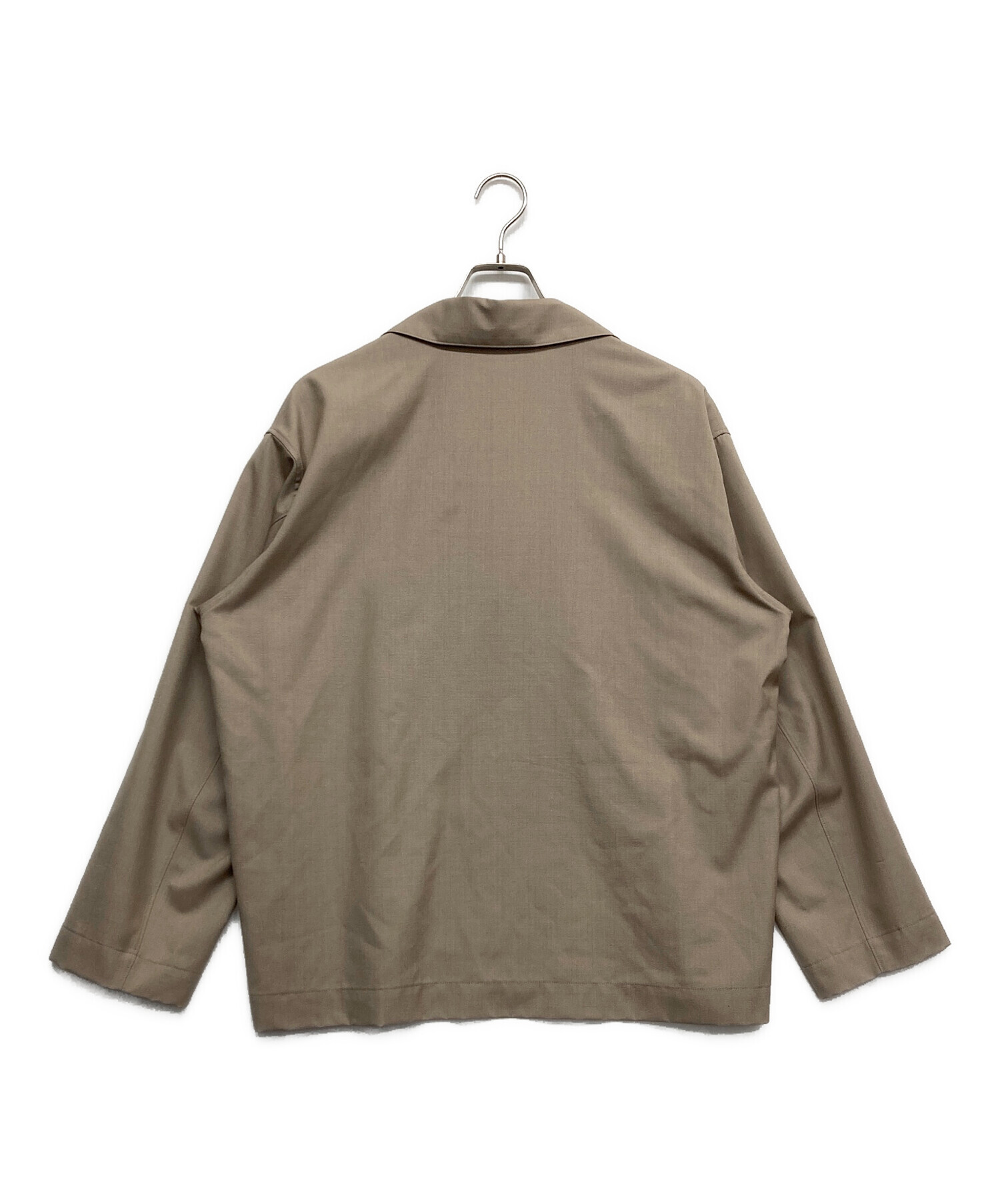 中古・古着通販】AURALEE (オーラリー) WOOL SILK TROPICAL SHIRT