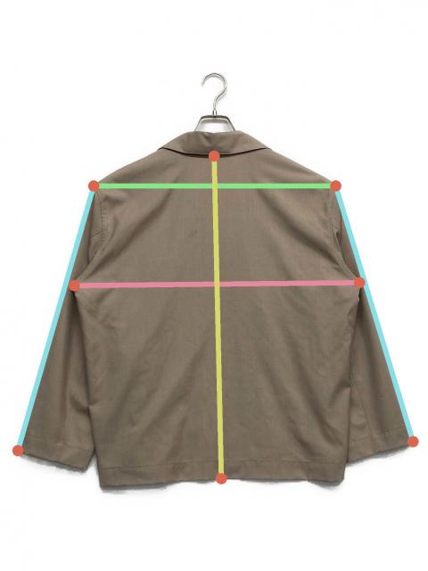 中古・古着通販】AURALEE (オーラリー) WOOL SILK TROPICAL SHIRT