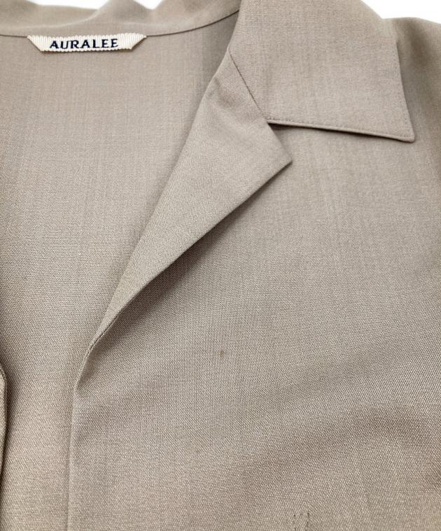 中古・古着通販】AURALEE (オーラリー) WOOL SILK TROPICAL SHIRT