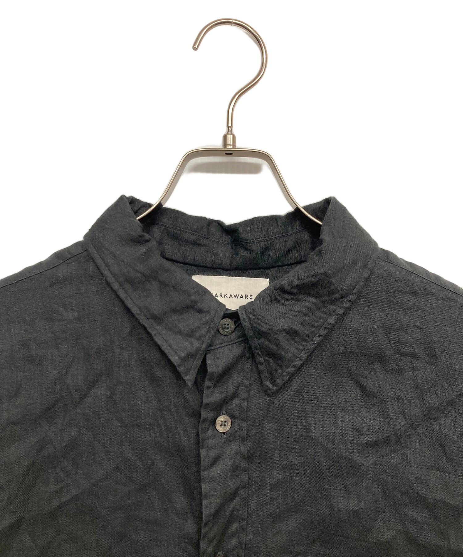 MARKAWARE W COLLAR SHIRT HEMP