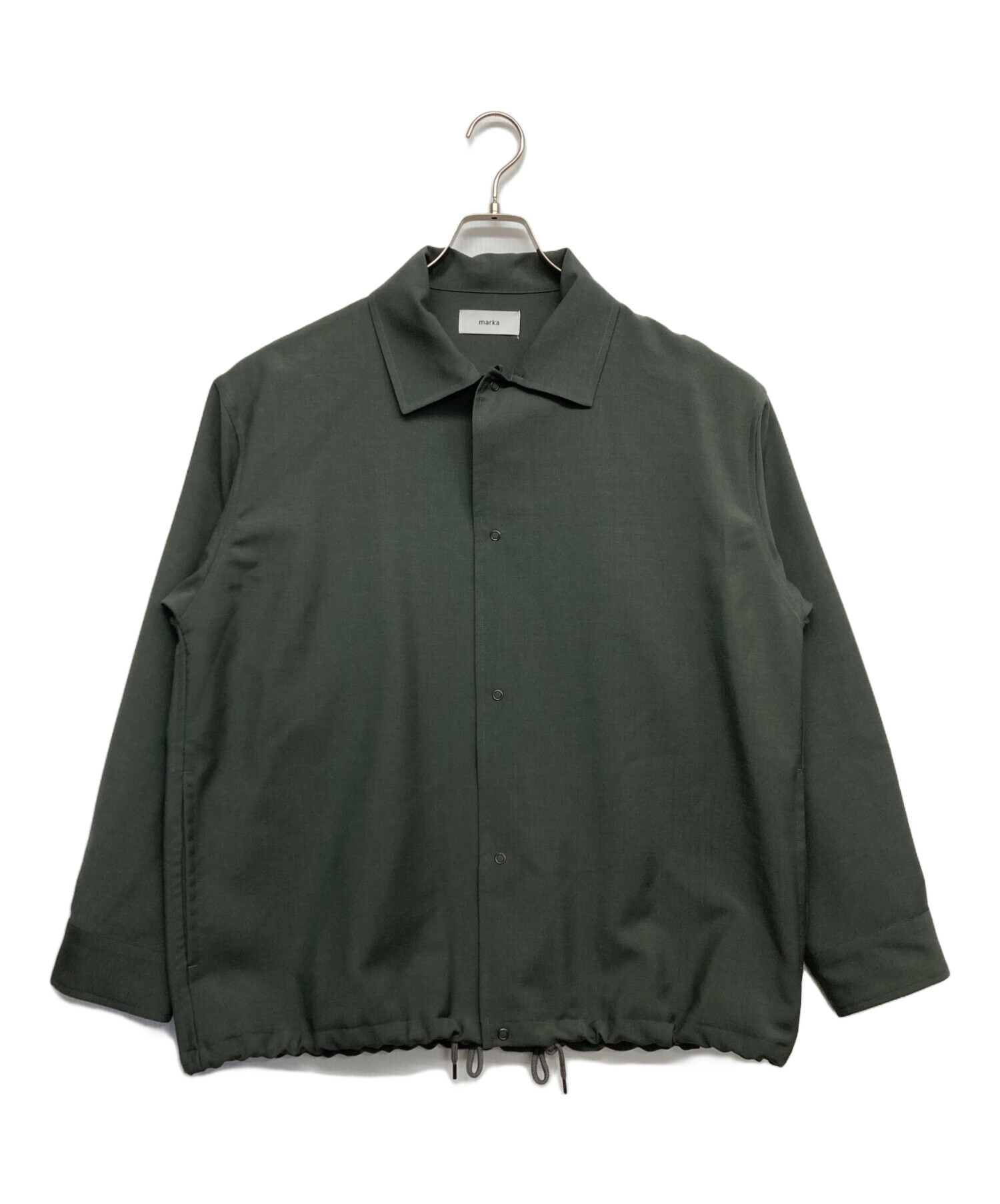 中古・古着通販】MARKA (マーカ) COACH SHIRT グリーン サイズ:1