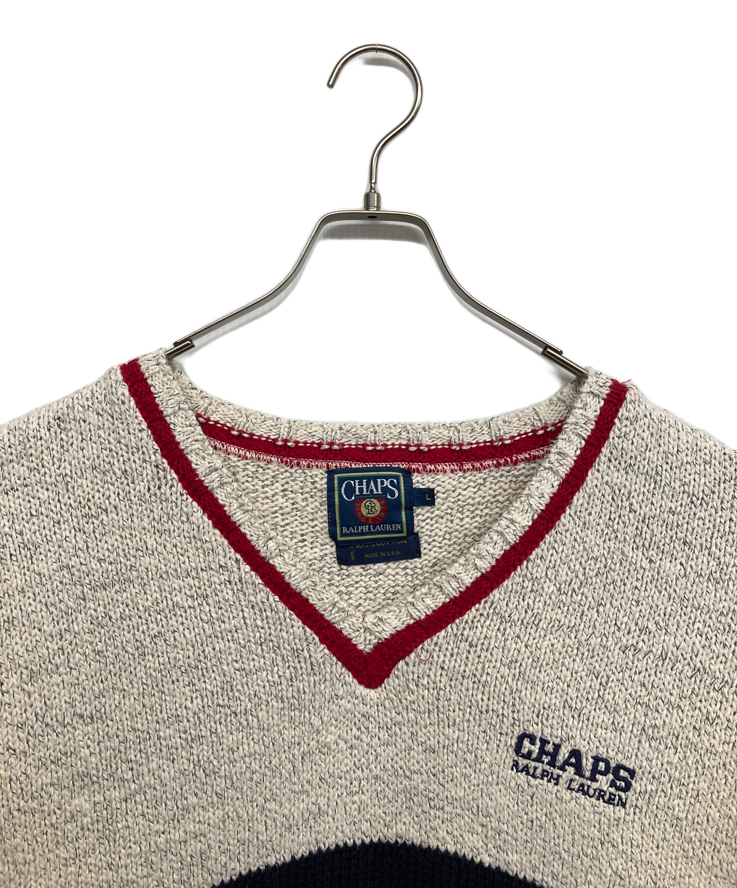 中古・古着通販】CHAPS RALPH LAUREN (チャップス ラルフローレン) V