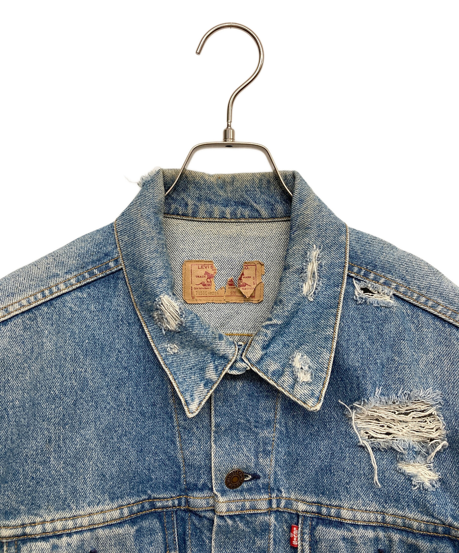 中古・古着通販】LEVI'S (リーバイス) 71506デニムジャケット ブルー
