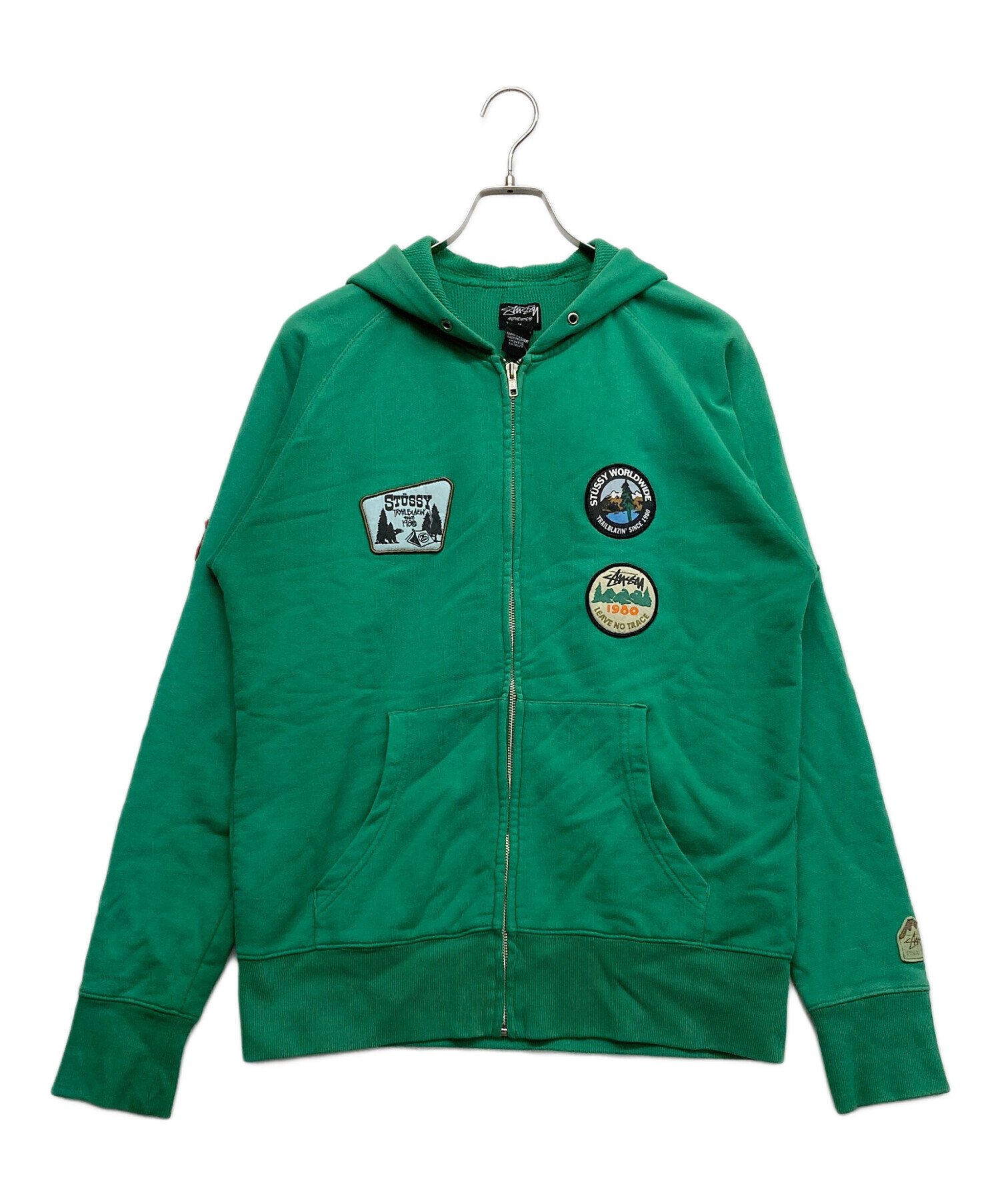 希少　STÜSSY ジップパーカー　Mサイズ 希少 STÜSSY ジップパーカー Mサイズ