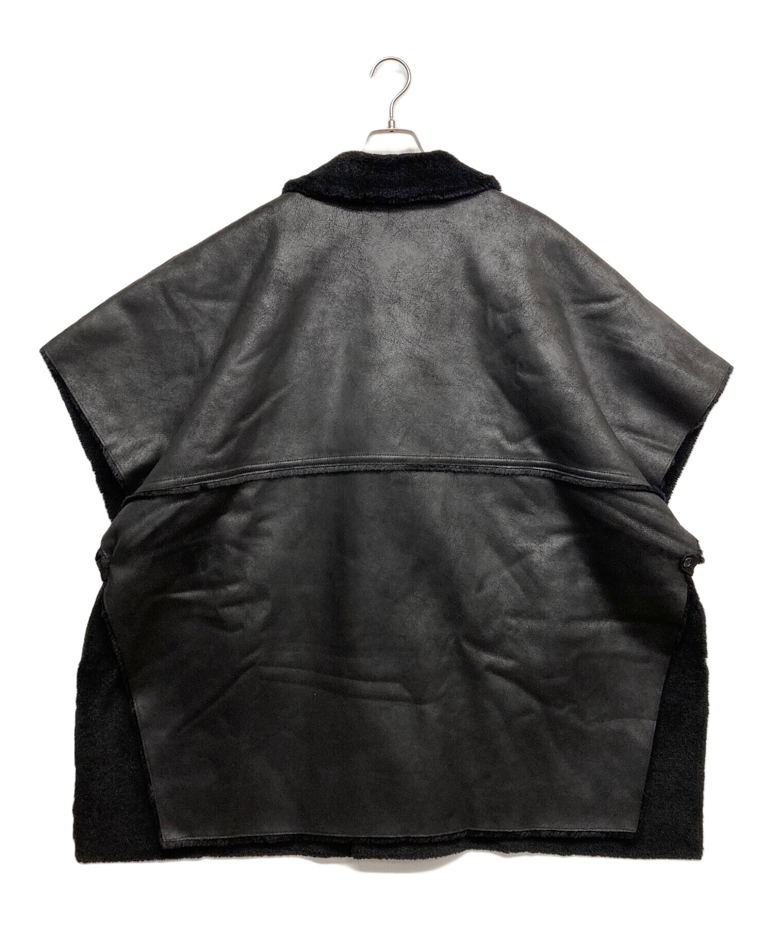 中古・古着通販】AMERI (アメリ) リバーシブルボアポンチョコート