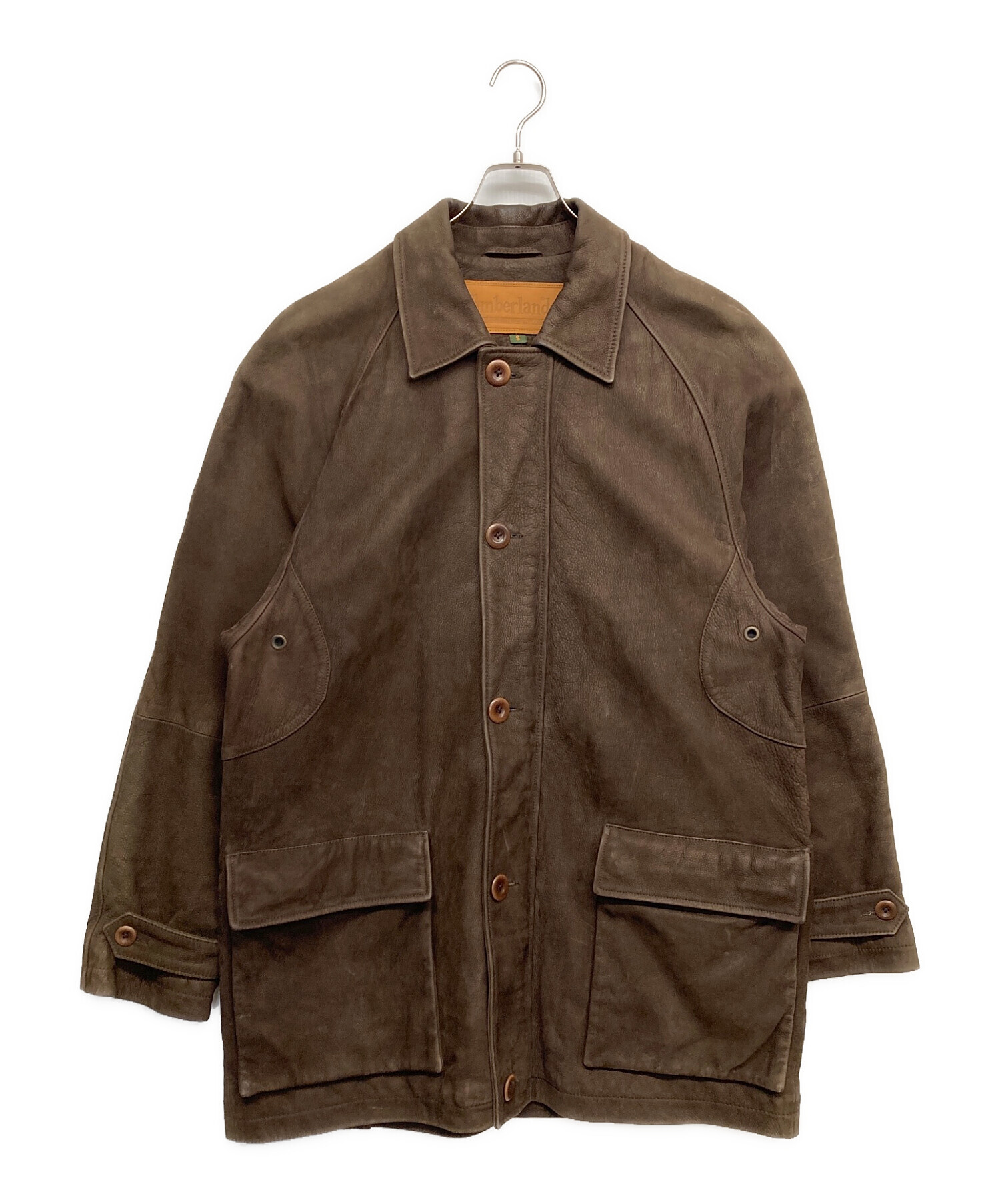 中古・古着通販】Timberland (ティンバーランド) カウレザージャケット