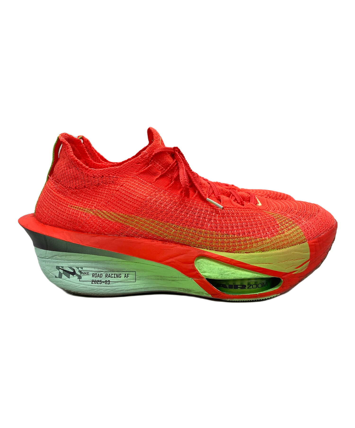 中古・古着通販】NIKE (ナイキ) アルファフライ 3 オレンジ サイズ