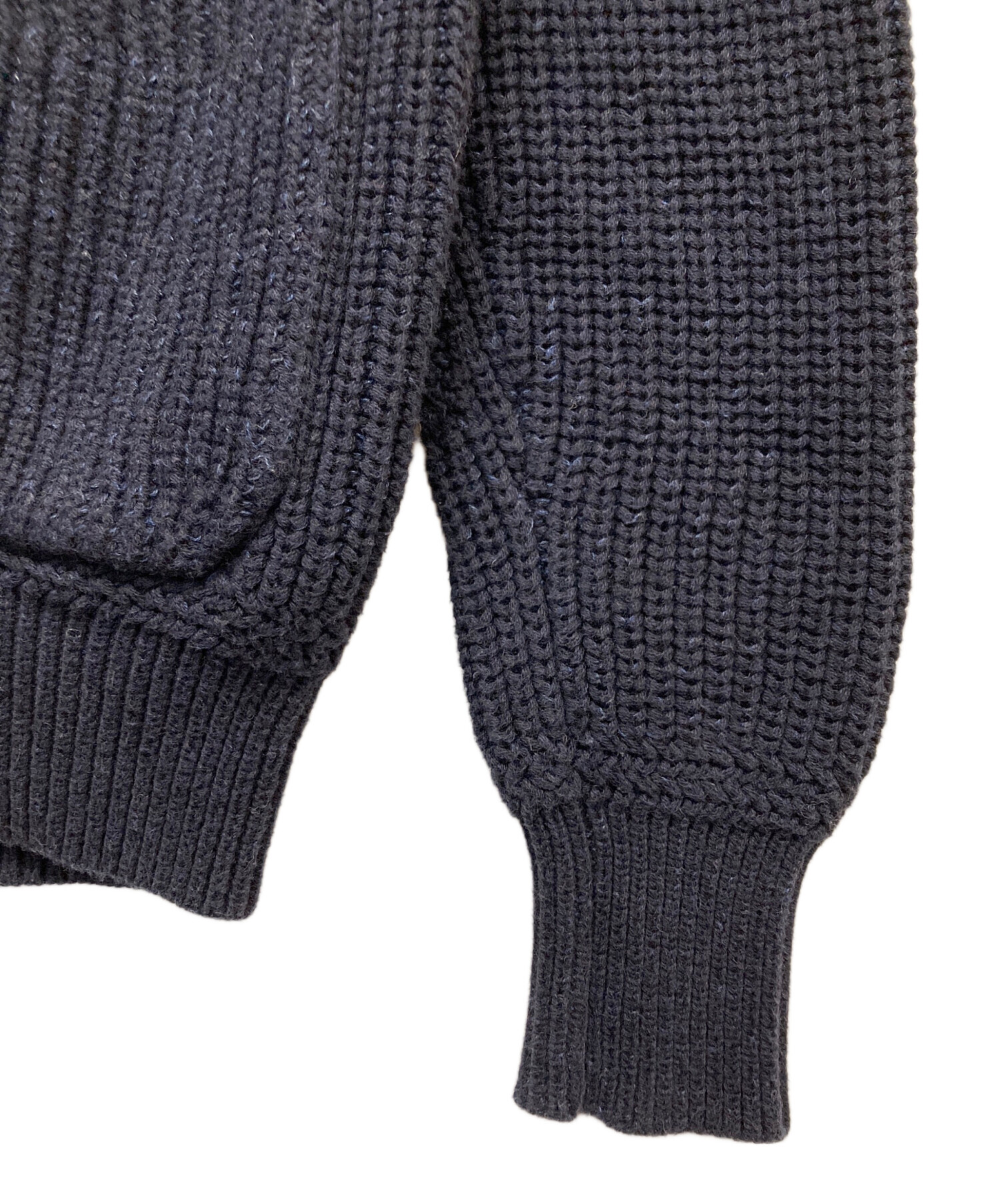 【新品タグ付】ポロ ラルフローレン カーディガン グレー×ネイビー XL S M 中古・古着通販】POLO RALPH LAUREN (ポロ・ラルフローレン) ニット