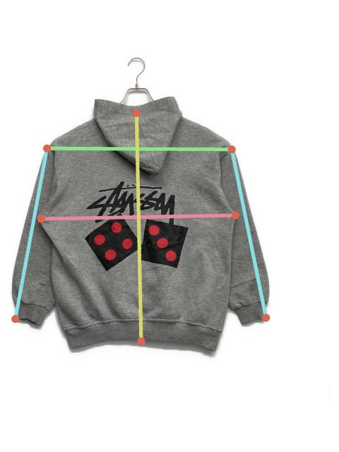 中古・古着通販】stussy (ステューシー) ダイスロゴパーカー グレー