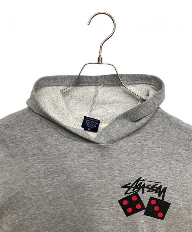 中古・古着通販】stussy (ステューシー) ダイスロゴパーカー グレー