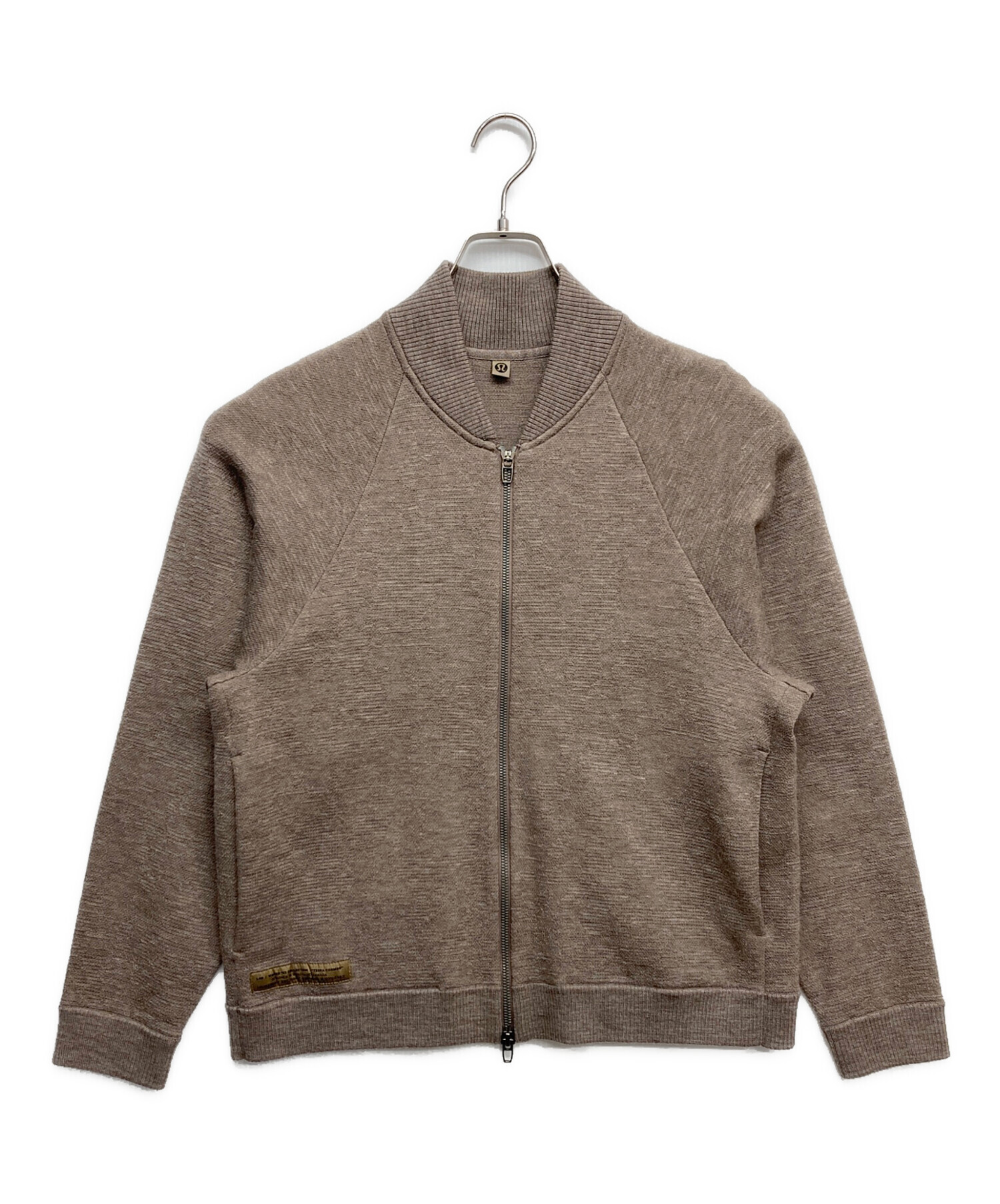 中古・古着通販】LULULEMON (ルルレモン) ニットジャケット ベージュ