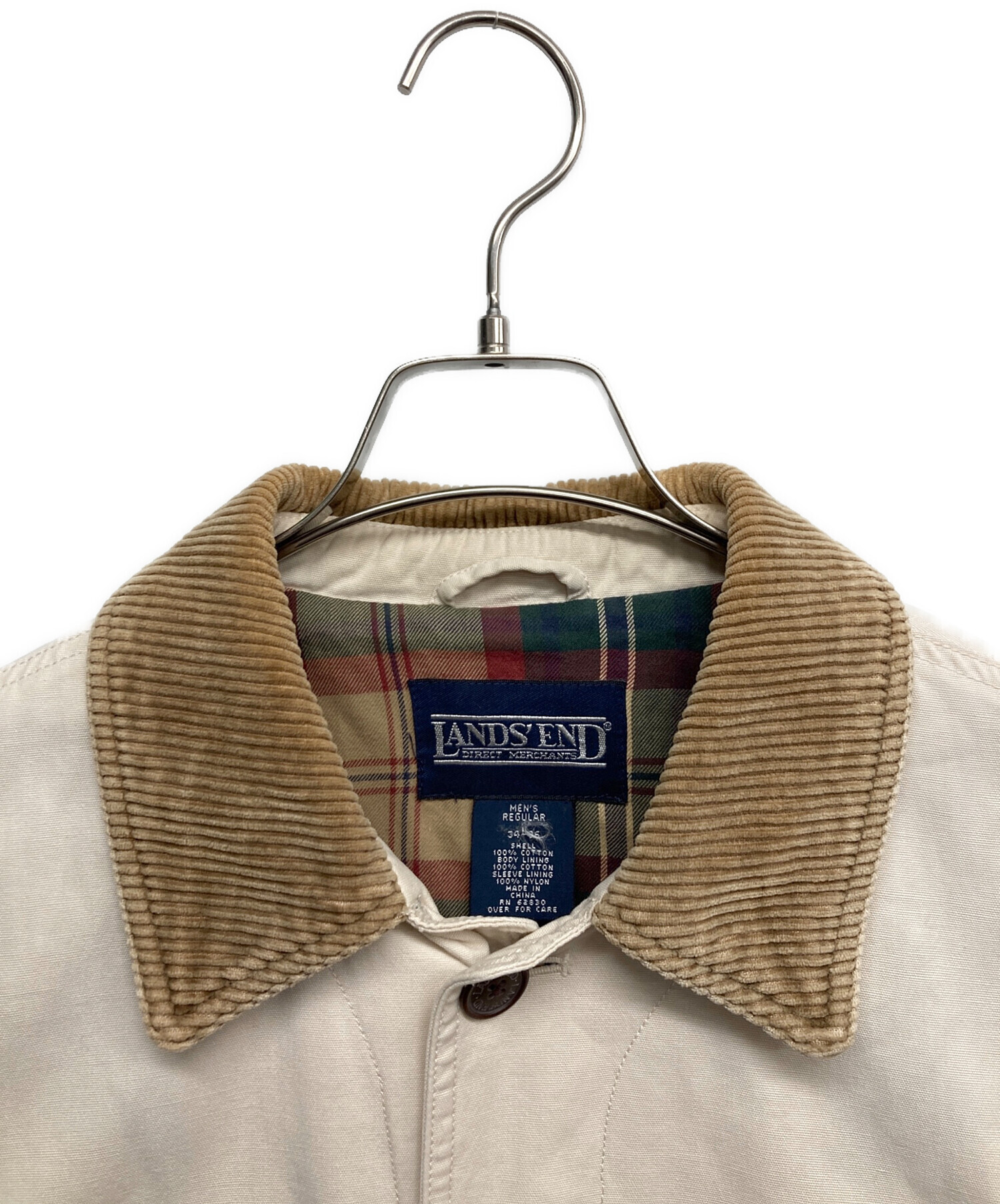 中古・古着通販】LAND'S END (ランズエンド) ジャケット アイボリー