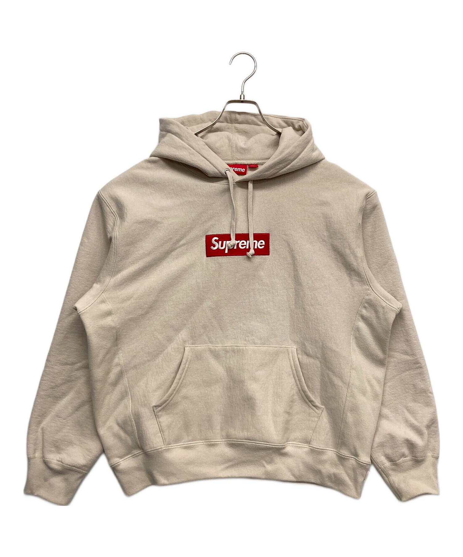 Supreme Box Logo Hooded Sweatshirt Stone 【公式通販】