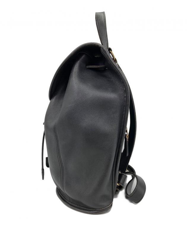 中古・古着通販】COACH (コーチ) ターンロックリュック ブラック