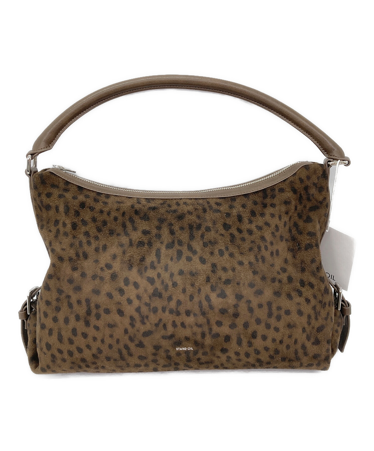 中古・古着通販】STAND OIL (スタンドオイル) MUSHY BAG ブラウン