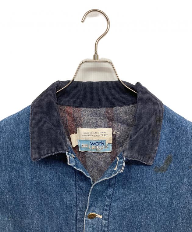 中古・古着通販】Sears (シアーズ) 裏ブランケットデニムカバーオール