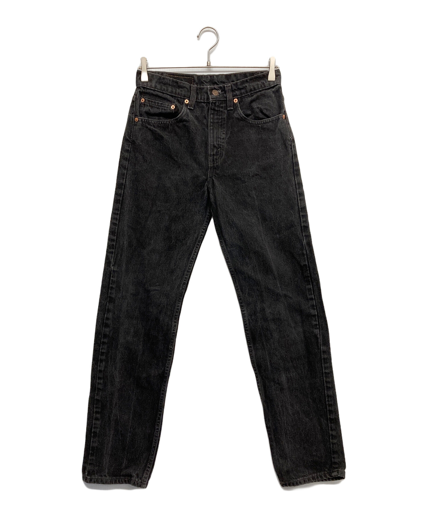 8T6269 Levi's ブラックデニム　505 ジーンズ　古着 中古・古着通販】LEVI'S (リーバイス) 505ブラックデニムパンツ
