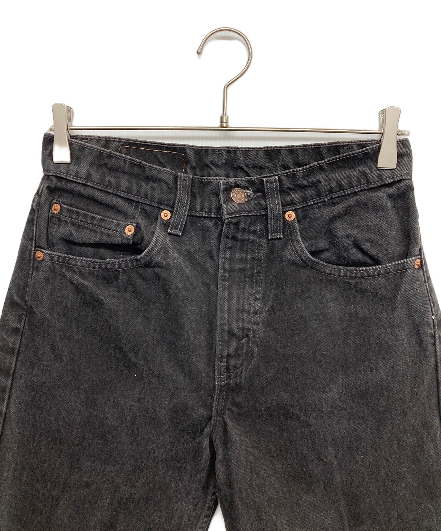 中古・古着通販】LEVI'S (リーバイス) 505ブラックデニムパンツ