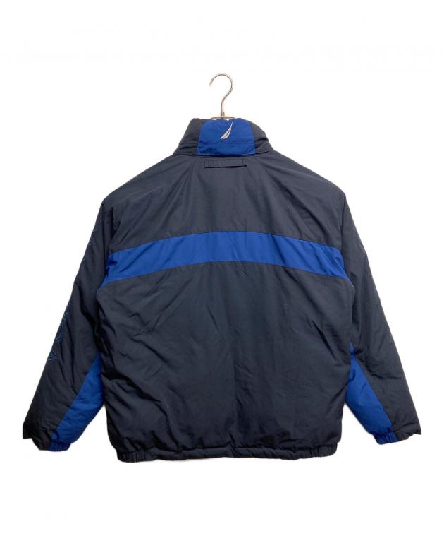 NAUTICAダウンジャケット　navy 中古・古着通販】NAUTICA (ノーティカ) ダウンジャケット ネイビー