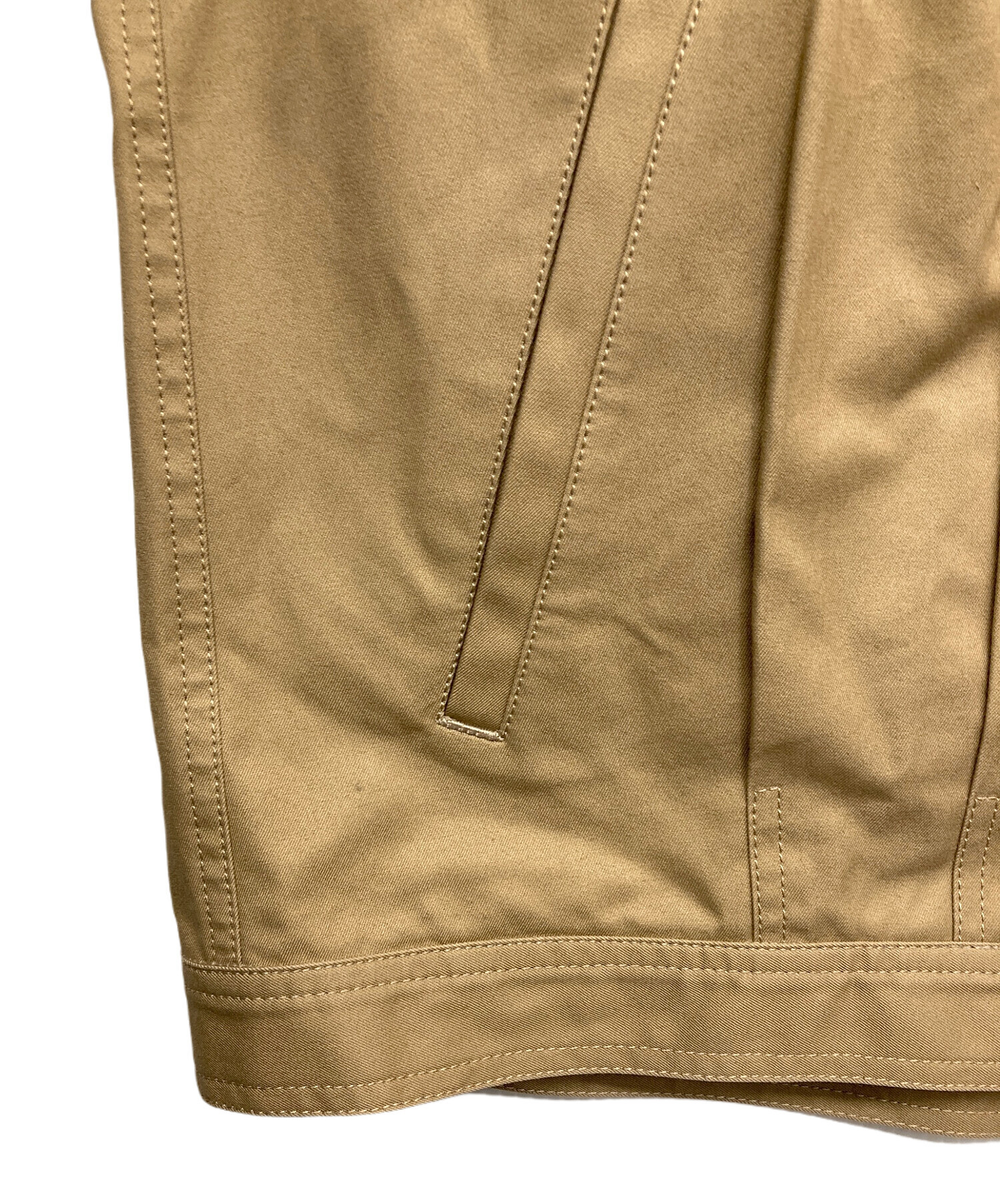 【UNFOLK 】ノーカラー　ブルゾン【アンフォーク】 中古・古着通販】UNFOLK (アンフォーク) Ventile gabardine nocollar