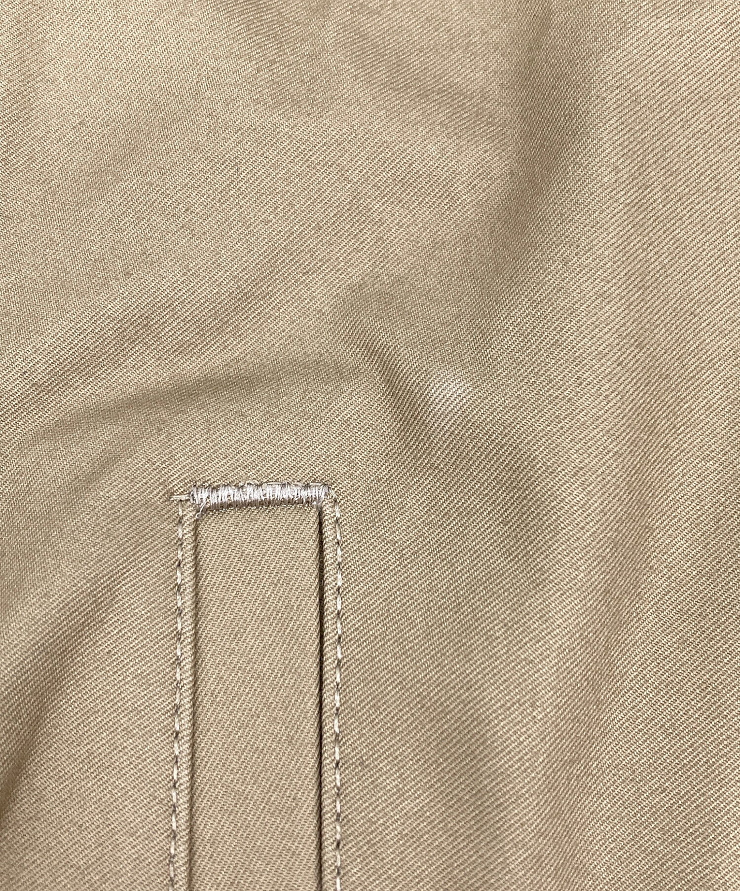 中古・古着通販】UNFOLK (アンフォーク) Ventile gabardine nocollar