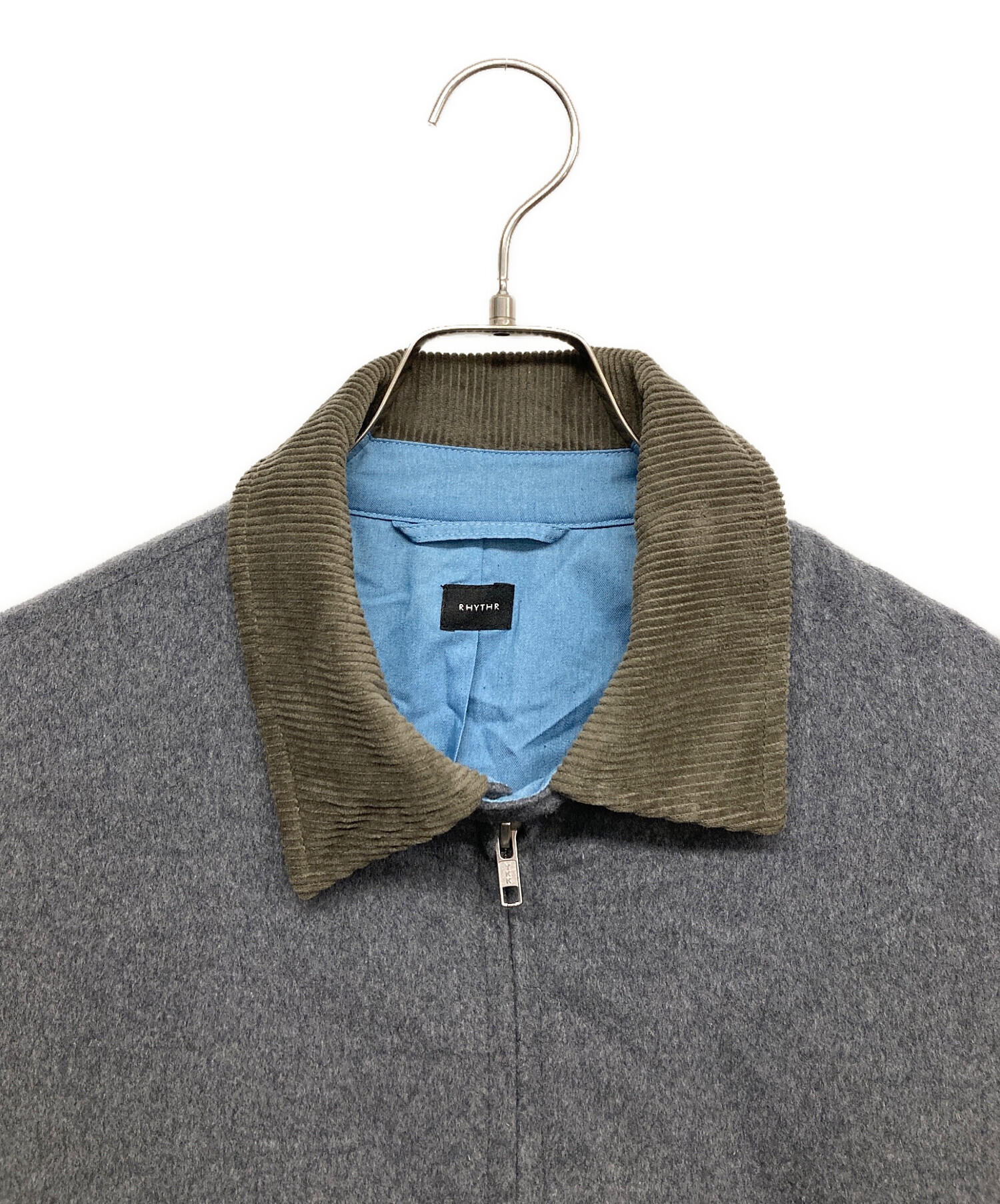 中古・古着通販】RHYTHR (リズル) FLANNEL SWING TOP BLOUSON グレー