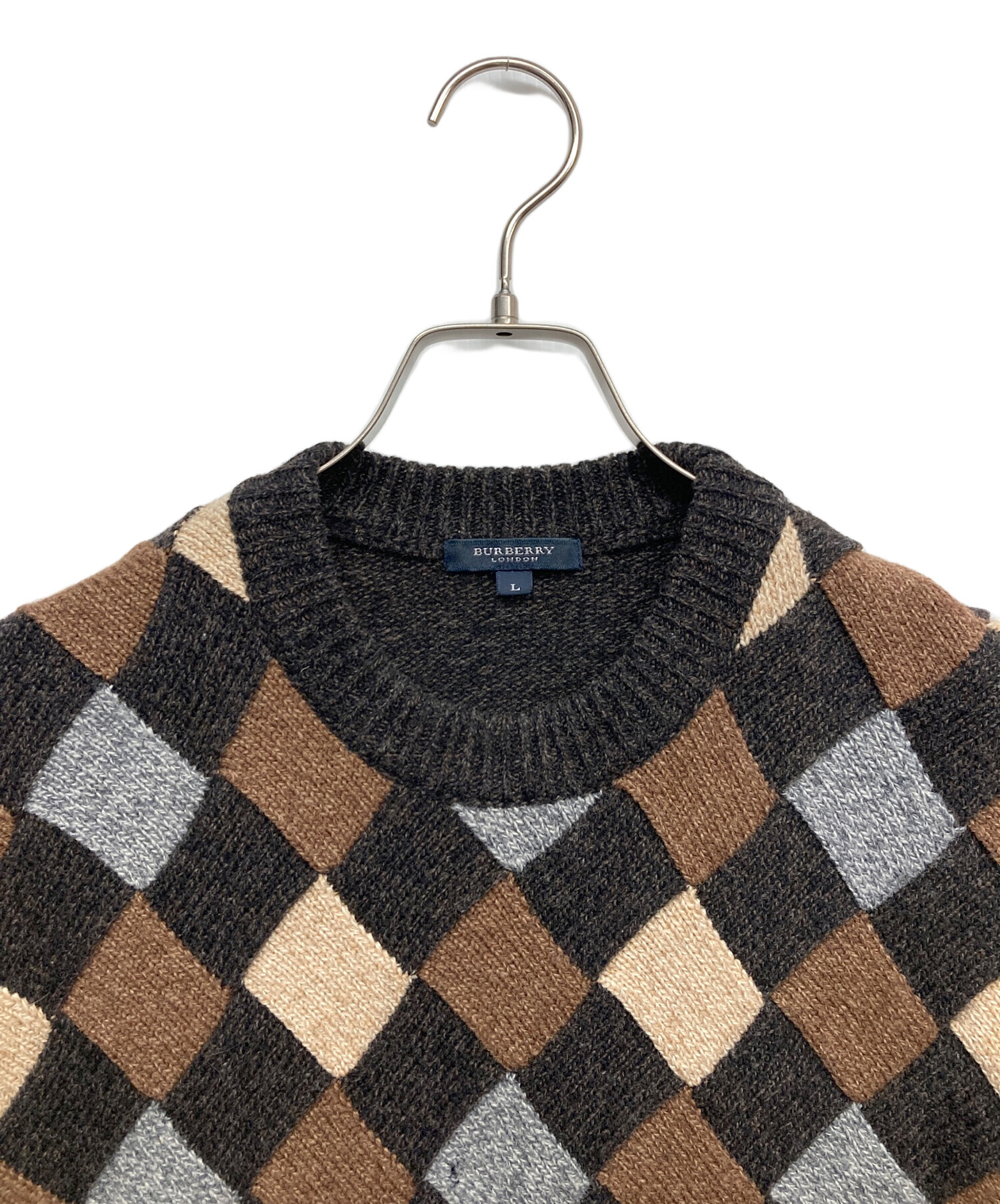 値下げ　　Burberry London 中古・古着通販】BURBERRY LONDON (バーバリーロンドン) ウールニット
