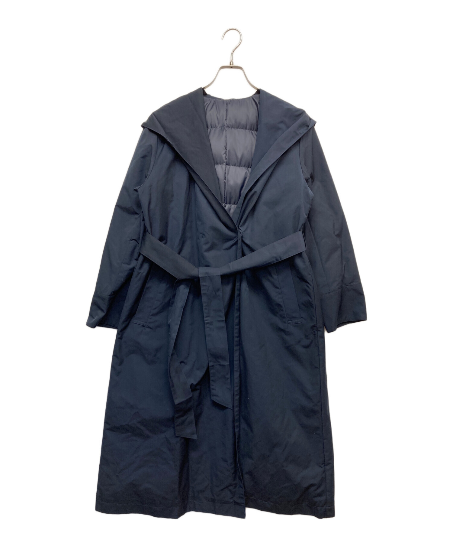 中古・古着通販】KUMIKYOKU (クミキョク) ダウンコート ネイビー 