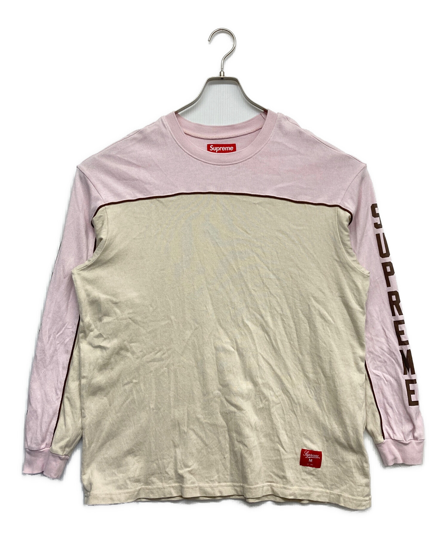 中古・古着通販】SUPREME (シュプリーム) Paneled piping L/S Top