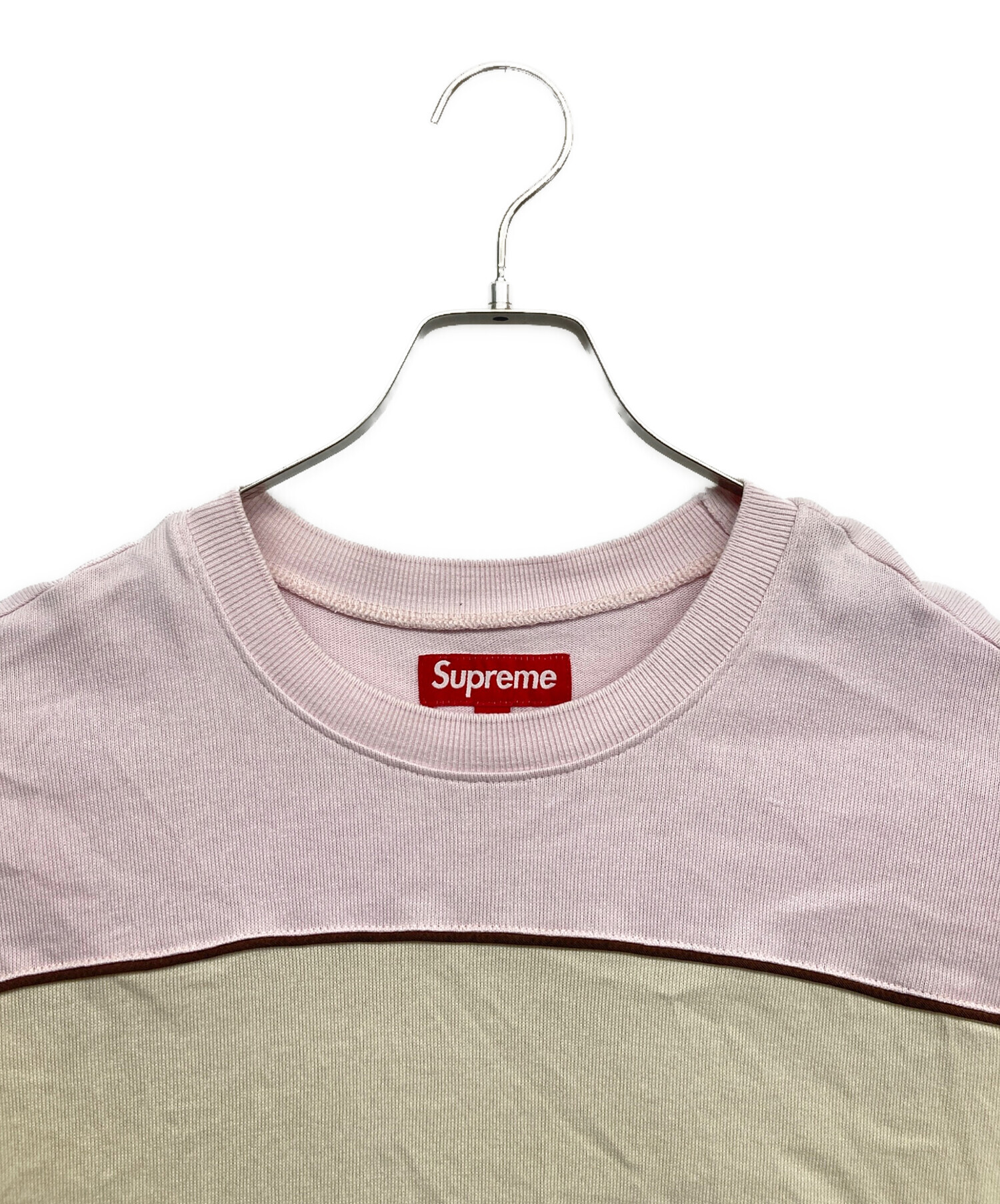 中古・古着通販】SUPREME (シュプリーム) Paneled piping L/S Top