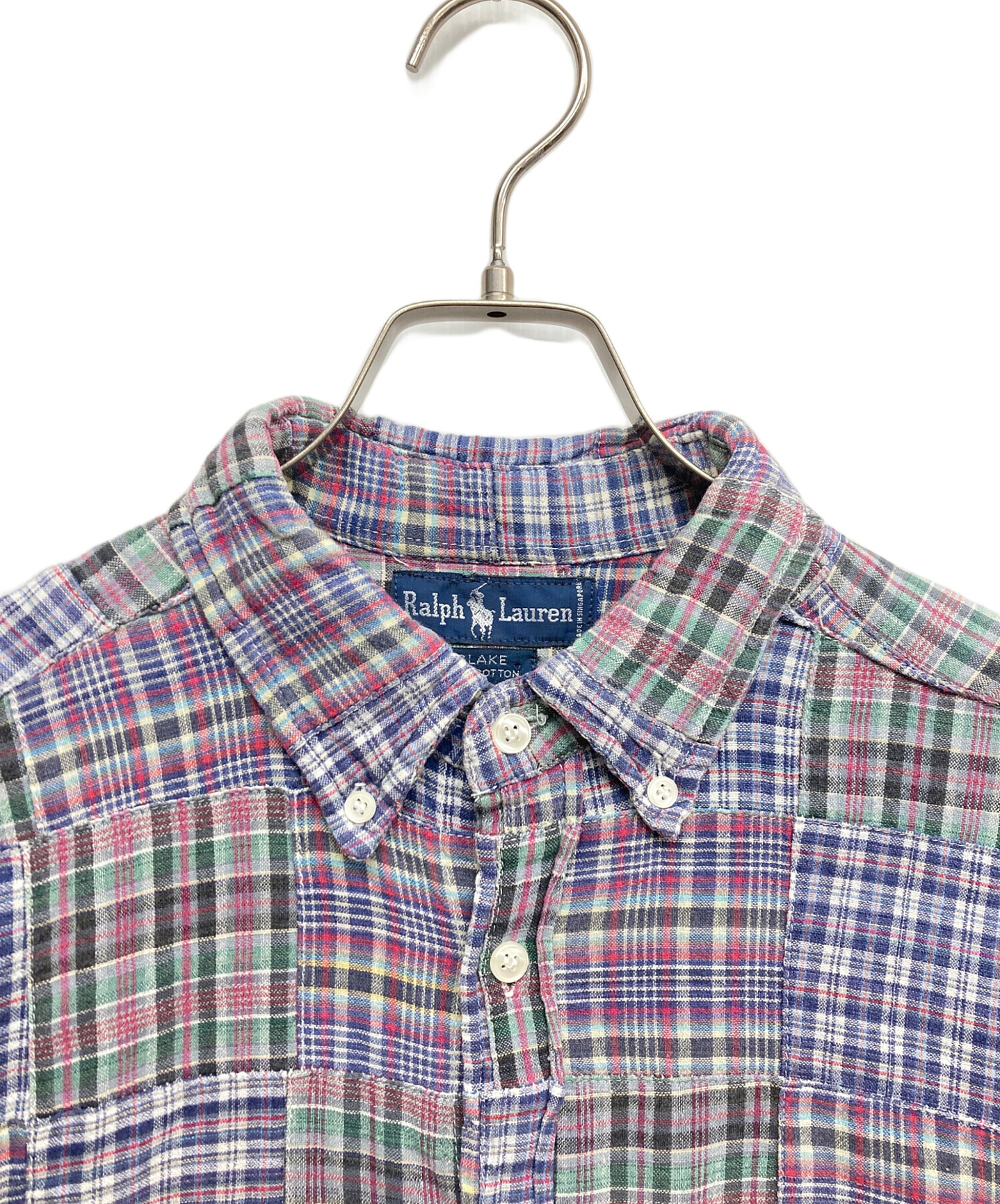 中古・古着通販】RALPH LAUREN (ラルフローレン) チェックシャツ