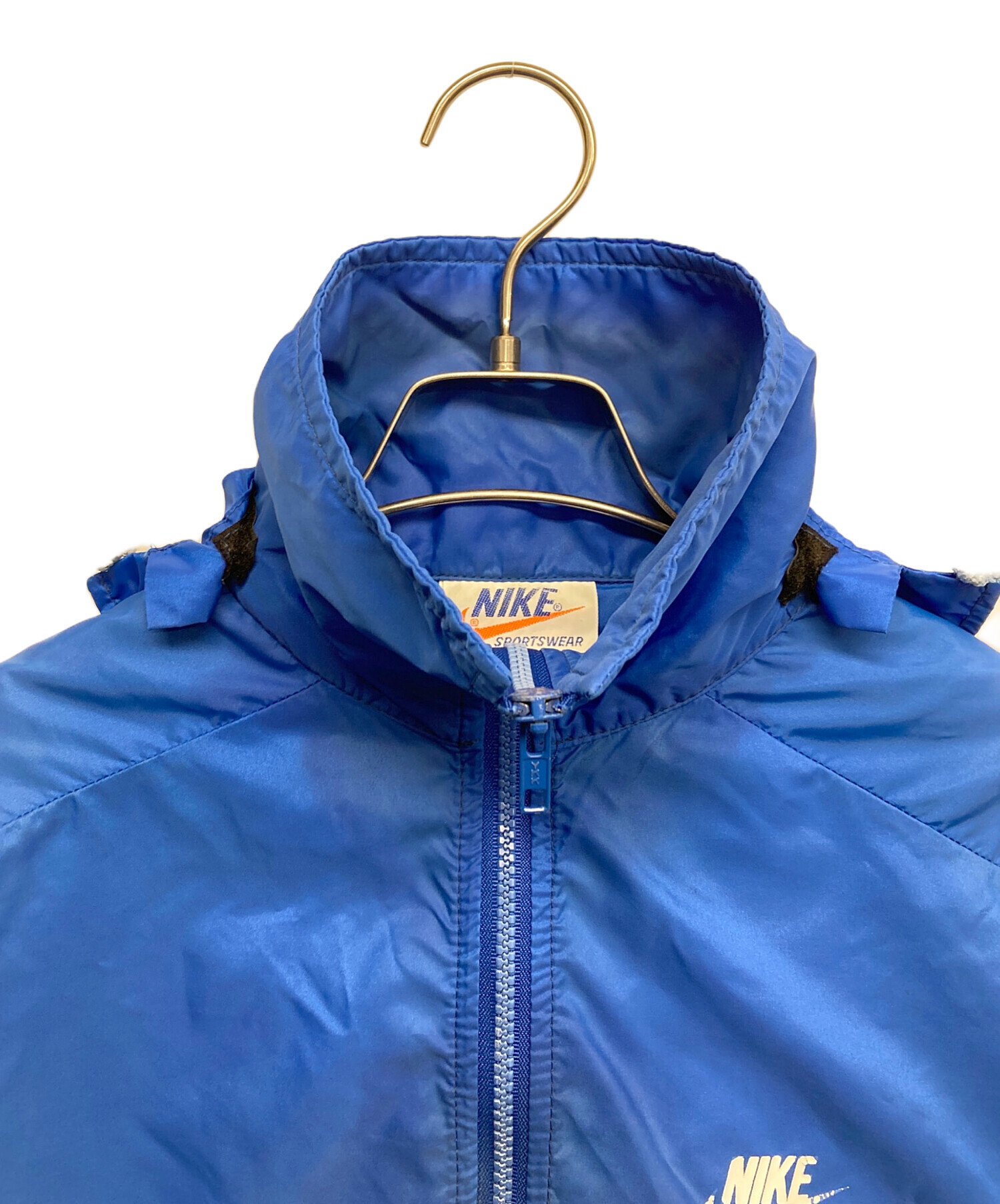 中古・古着通販】NIKE (ナイキ) アノラックパーカー ブルー サイズ:XS