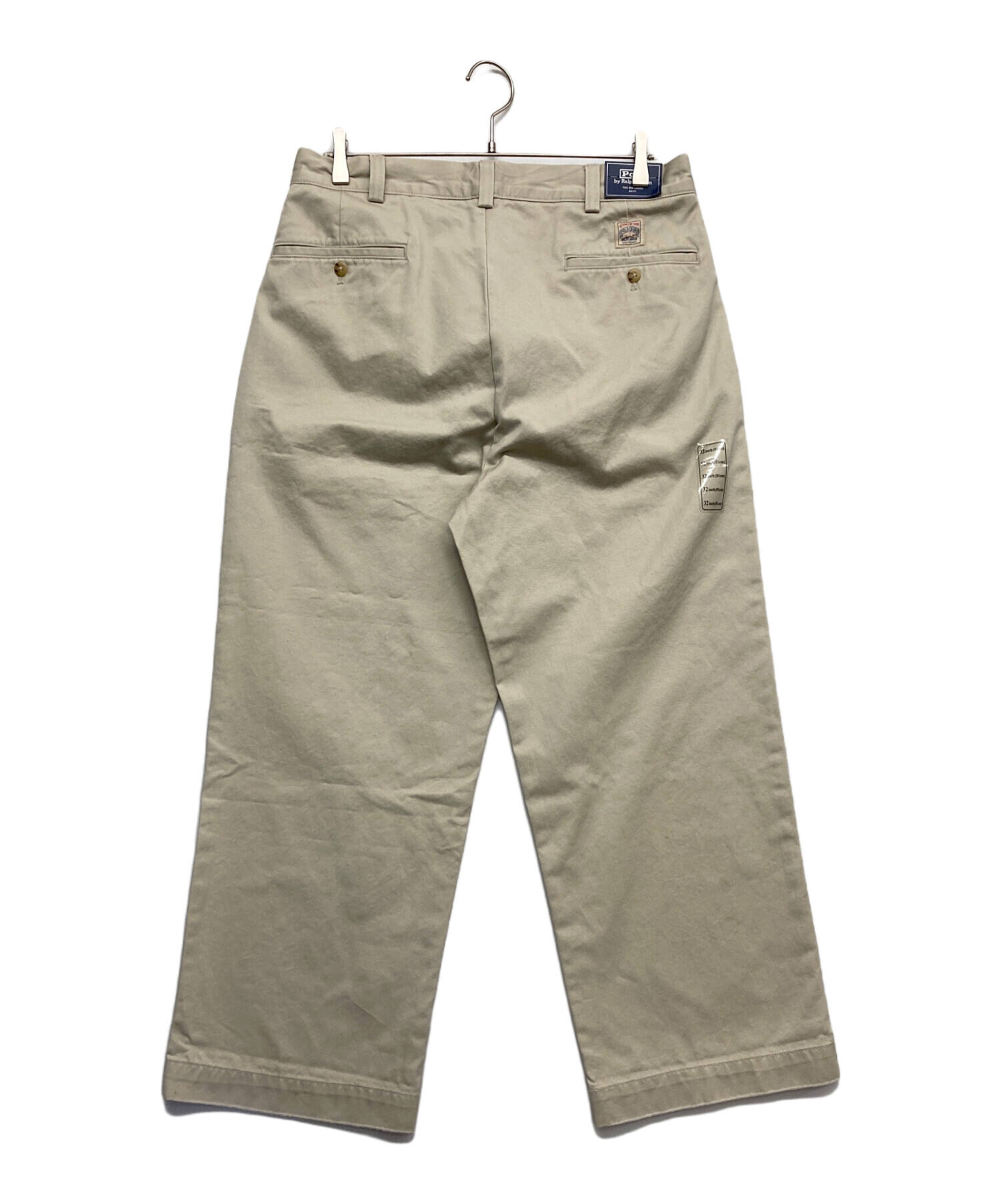 【未使用】 ポロチノ Polo by Ralph Lauren チノパン 32 中古・古着通販】POLO RALPH LAUREN (ポロ・ラルフローレン) ポロチノ