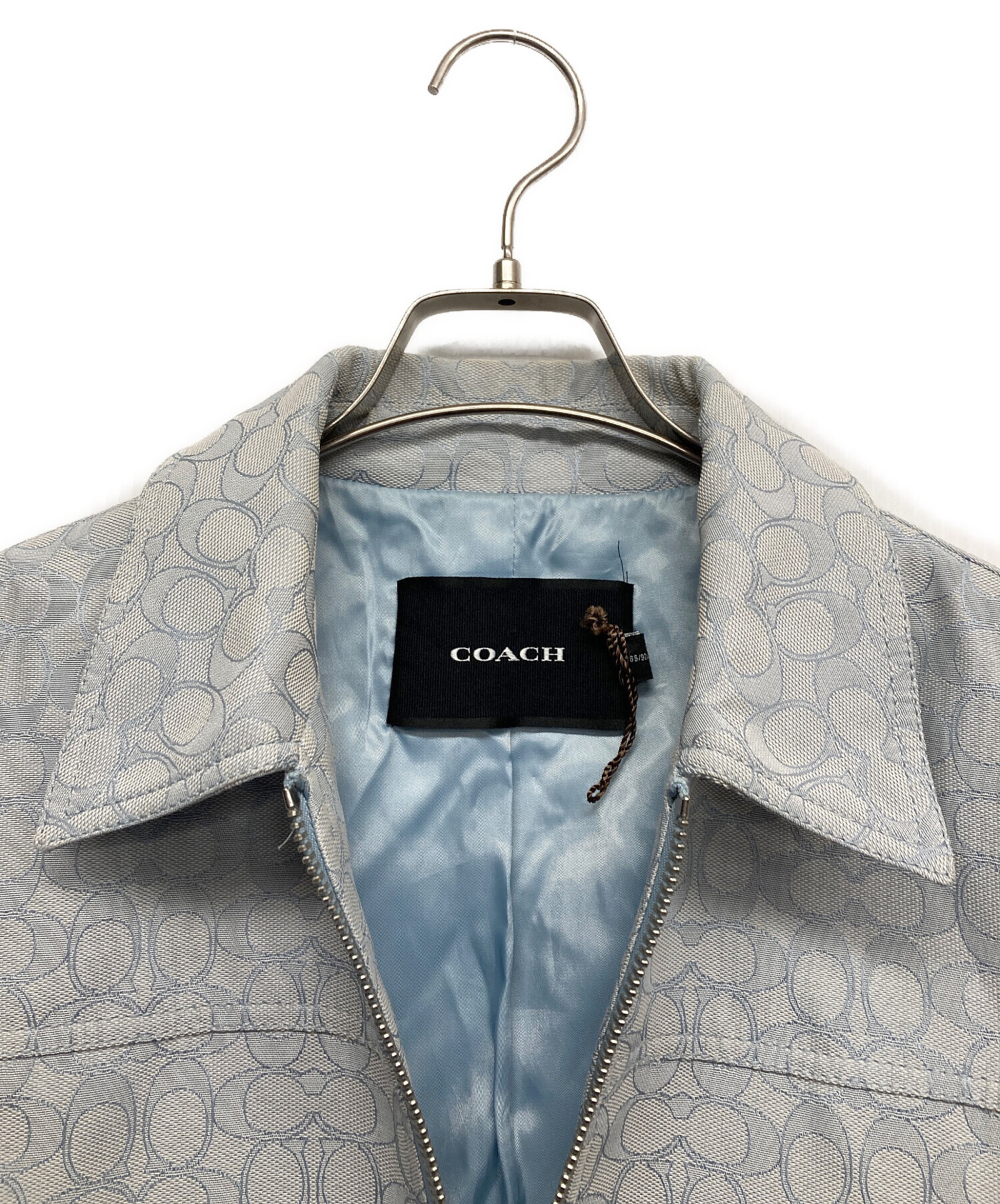 中古・古着通販】COACH (コーチ) シグネチャージャガードボンバー 