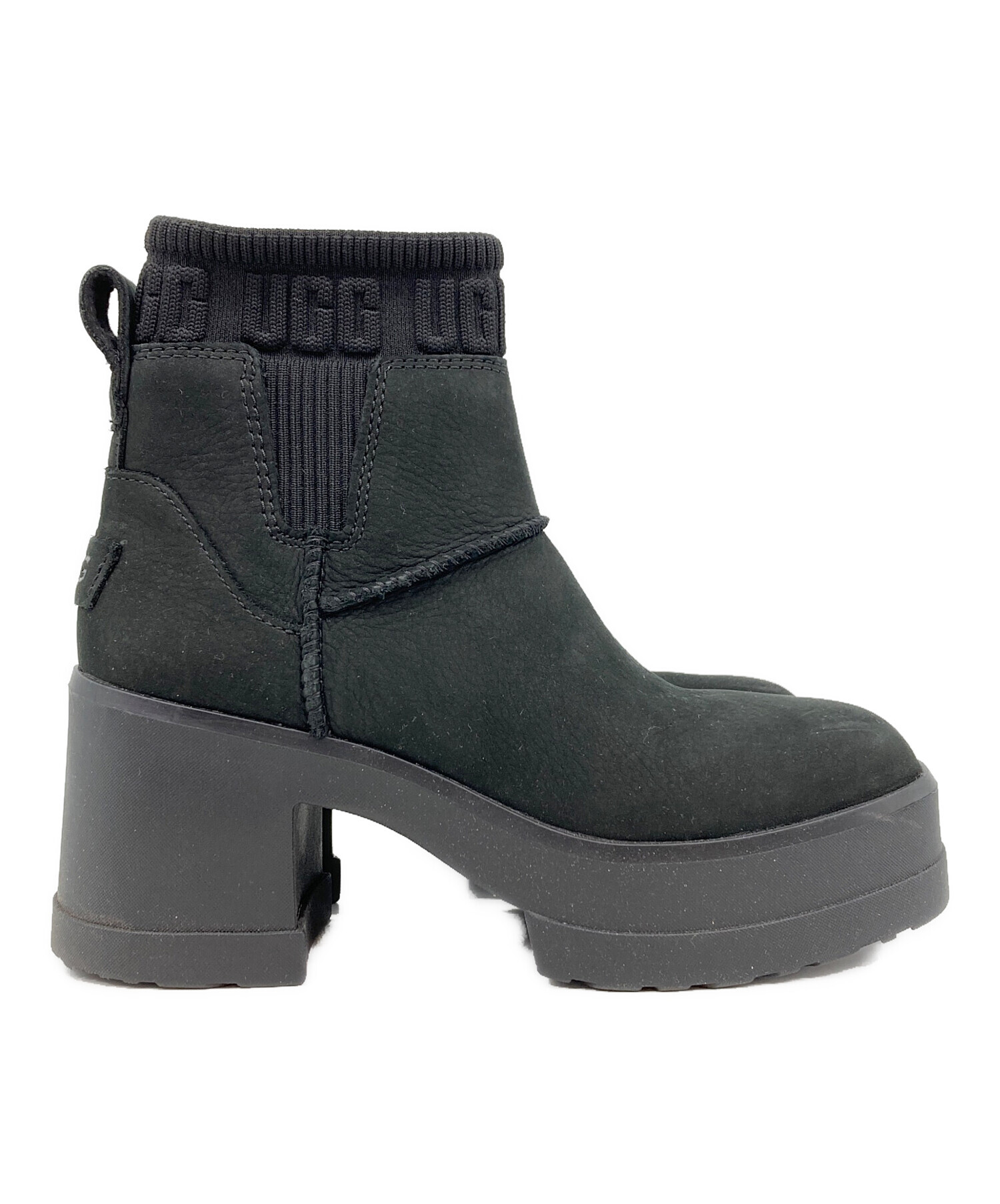 中古・古着通販】UGG (アグ) Moxy Chelsea ブーツ ブラック サイズ:24