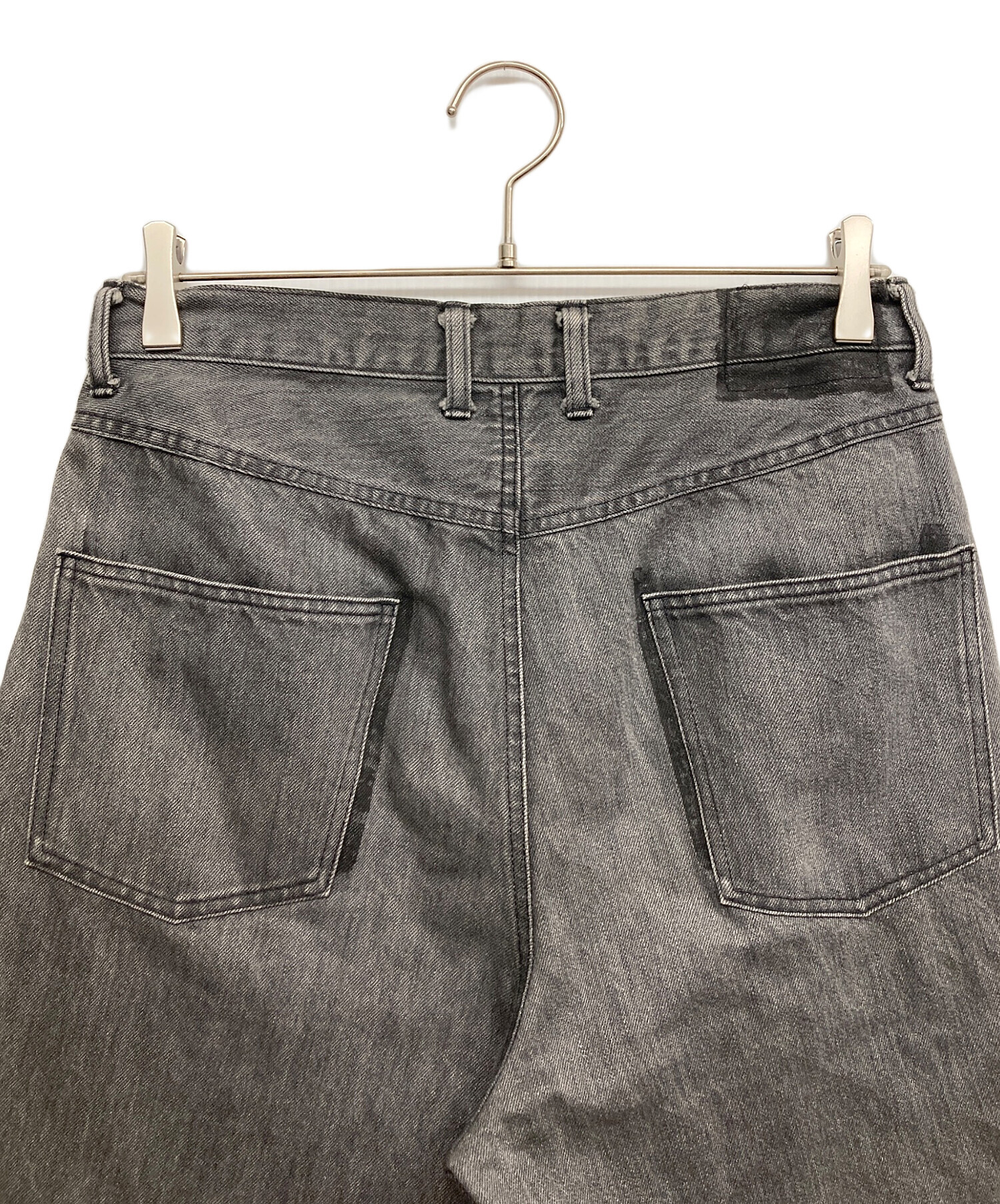 中古・古着通販】stein (シュタイン) RECONSTRUCTION WIDE DENIM JEANS